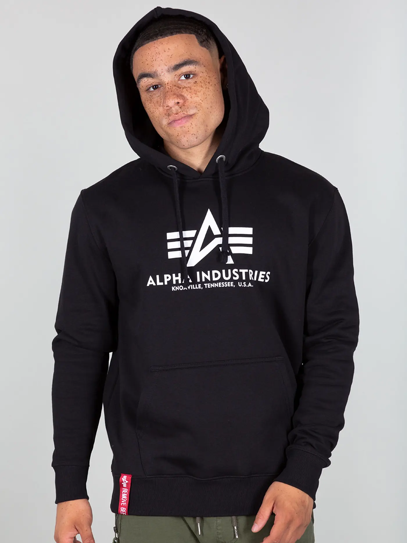 ALPHA INDUSTRIES | Kapuzensweater - Hoodie  | schwarz