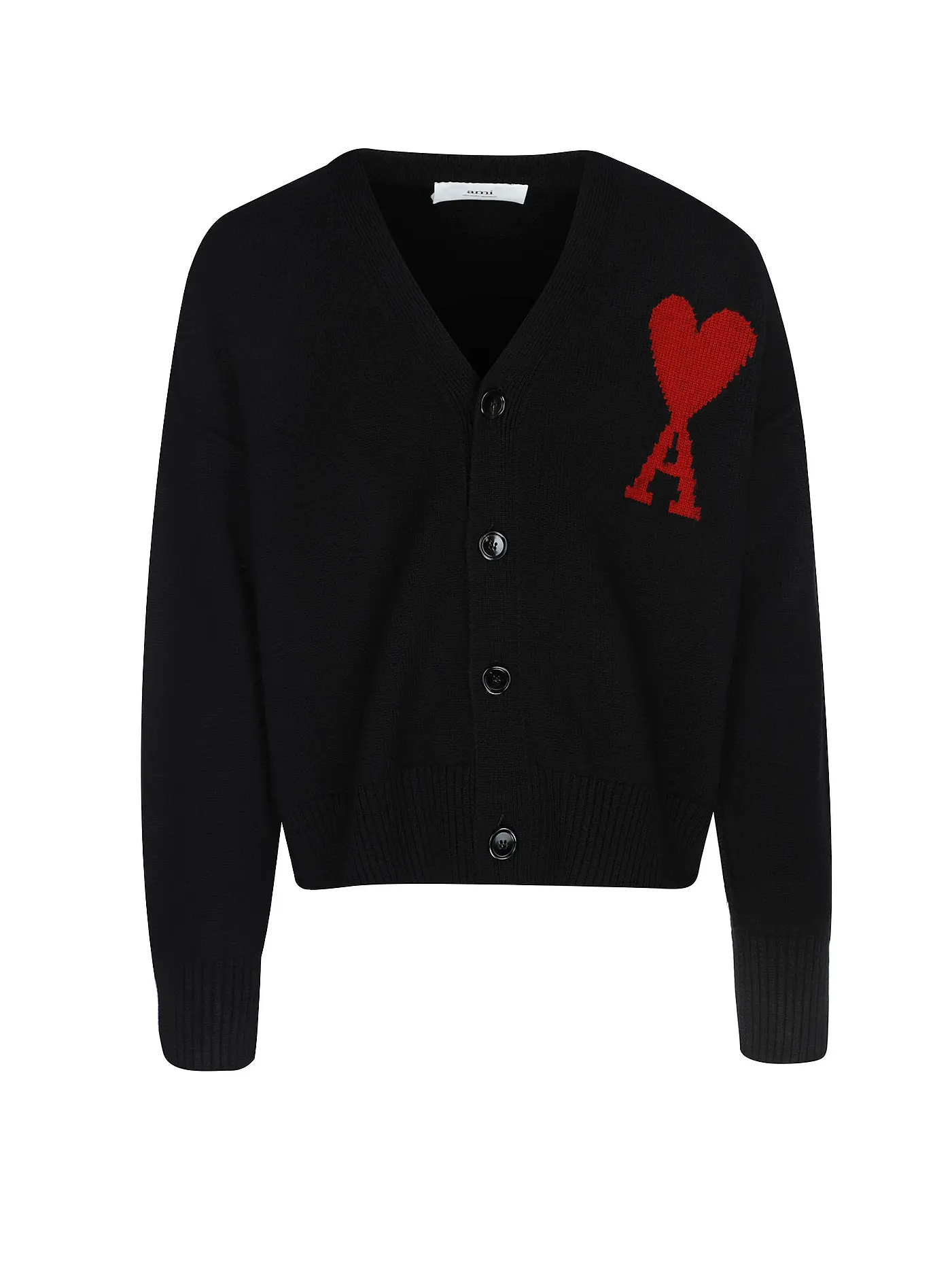 AMI PARIS | Cardigan | schwarz