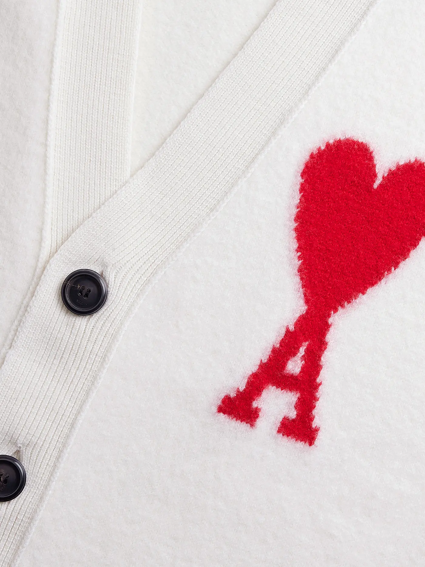 AMI PARIS | Cardigan | creme