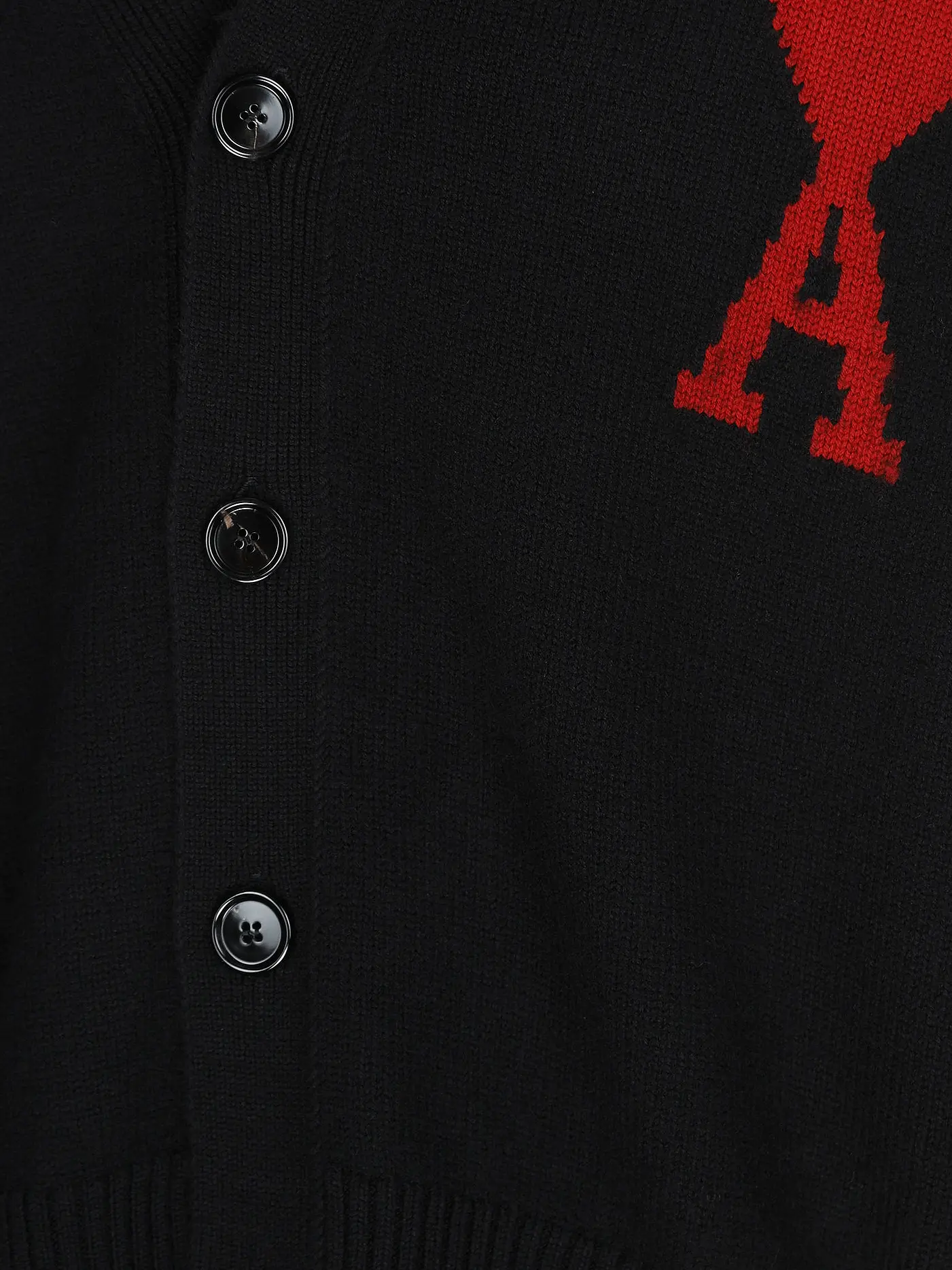 AMI PARIS | Cardigan | schwarz