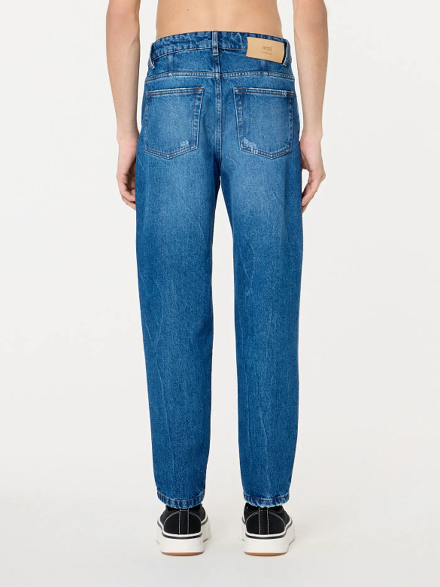 AMI PARIS | Jeans Tapered Fit | blau