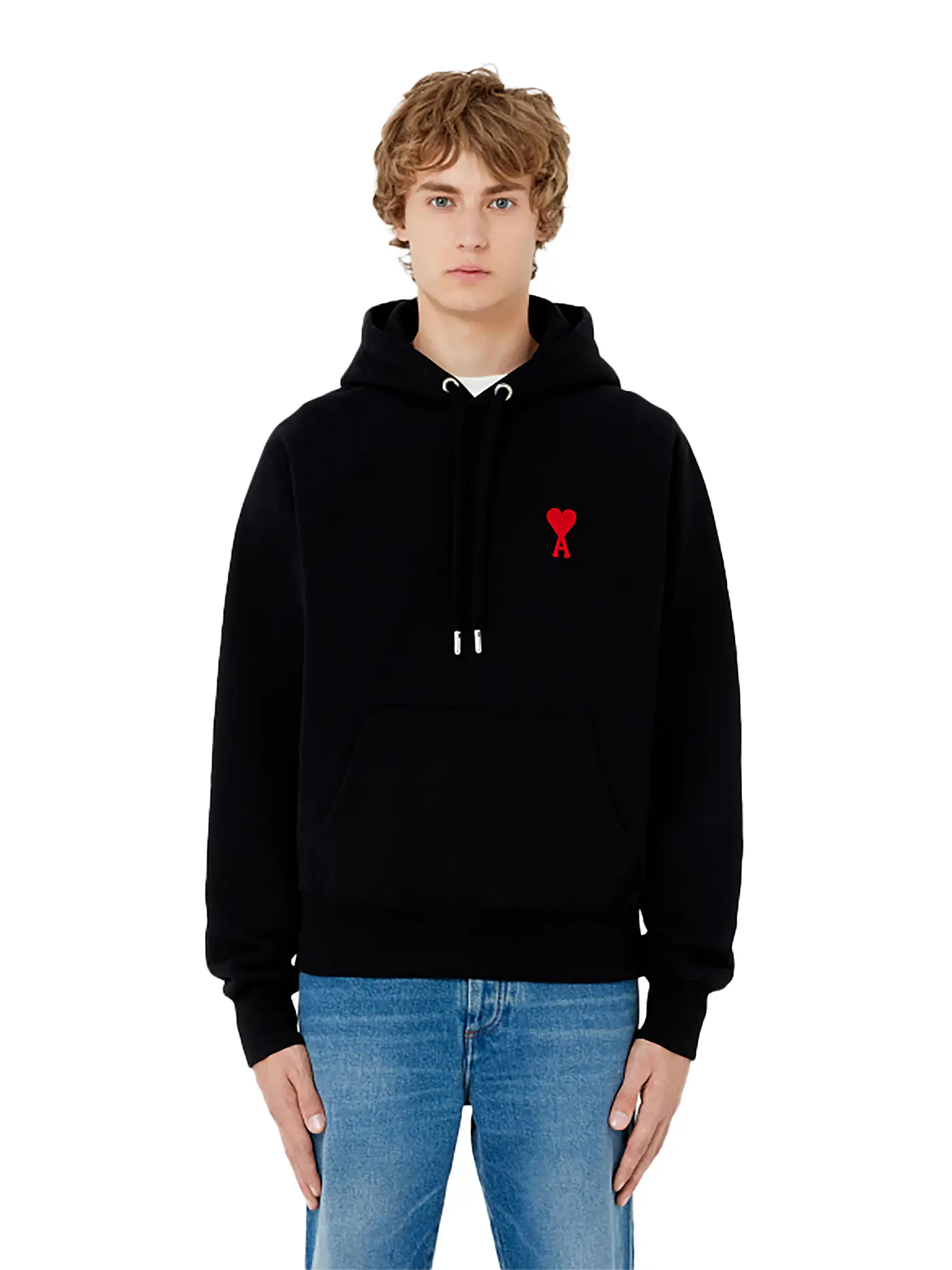 AMI PARIS | Kapuzensweater - Hoodie | schwarz