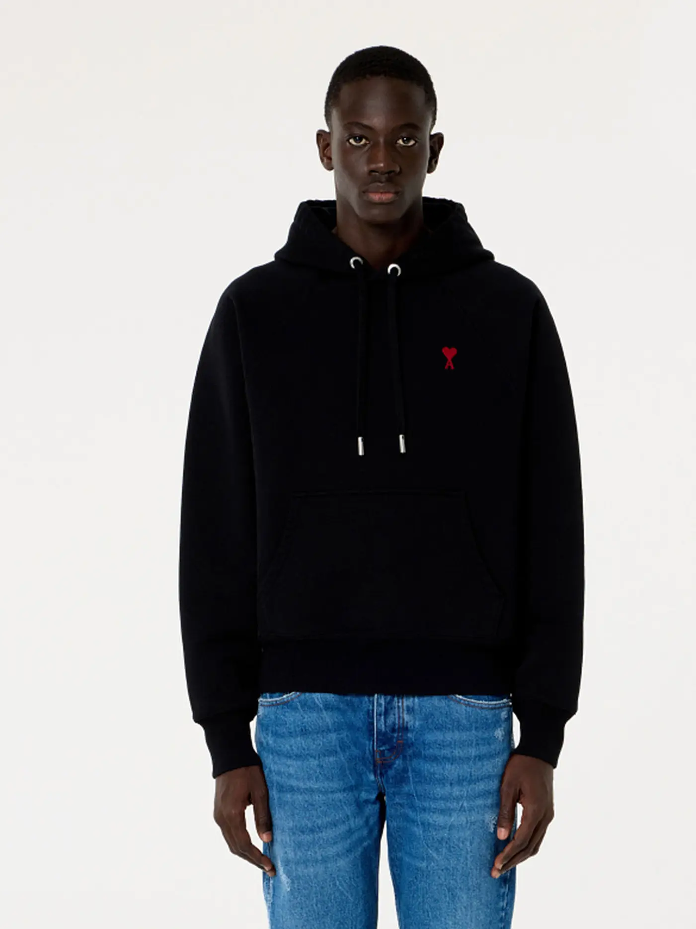 AMI PARIS | Kapuzensweater - Hoodie | schwarz