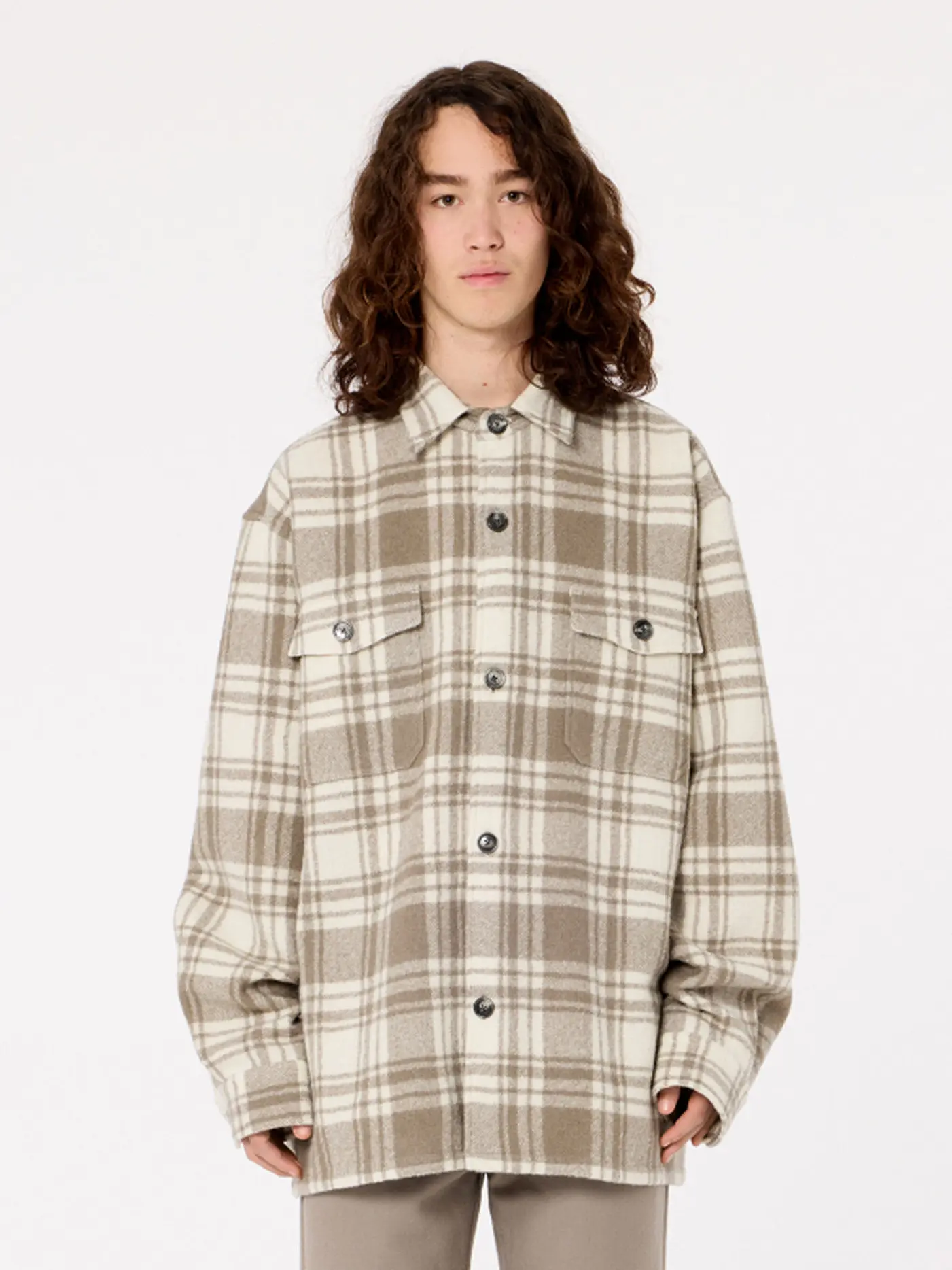 AMI PARIS | Overshirt | creme