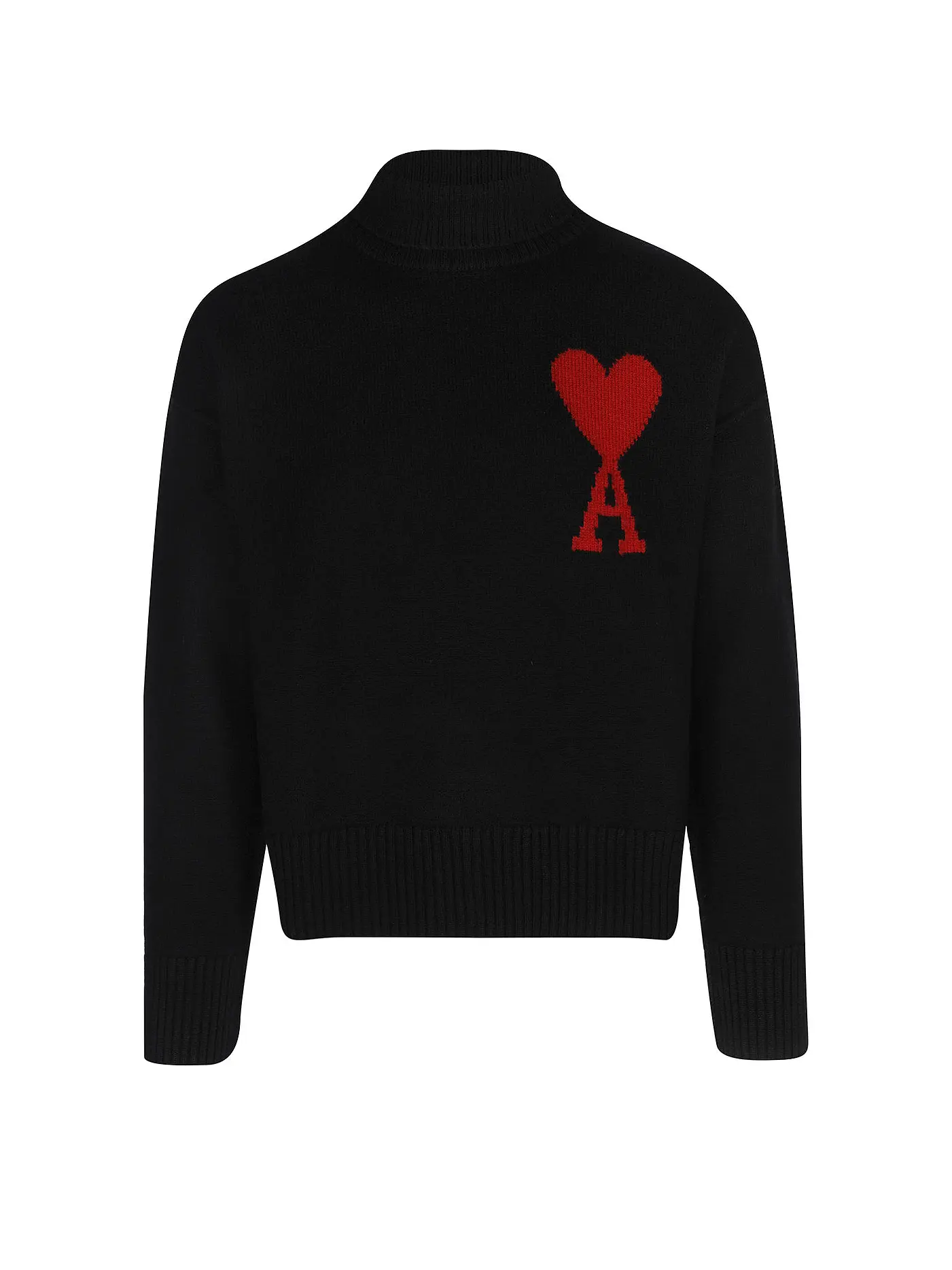 AMI PARIS | Rollkragenpullover | schwarz