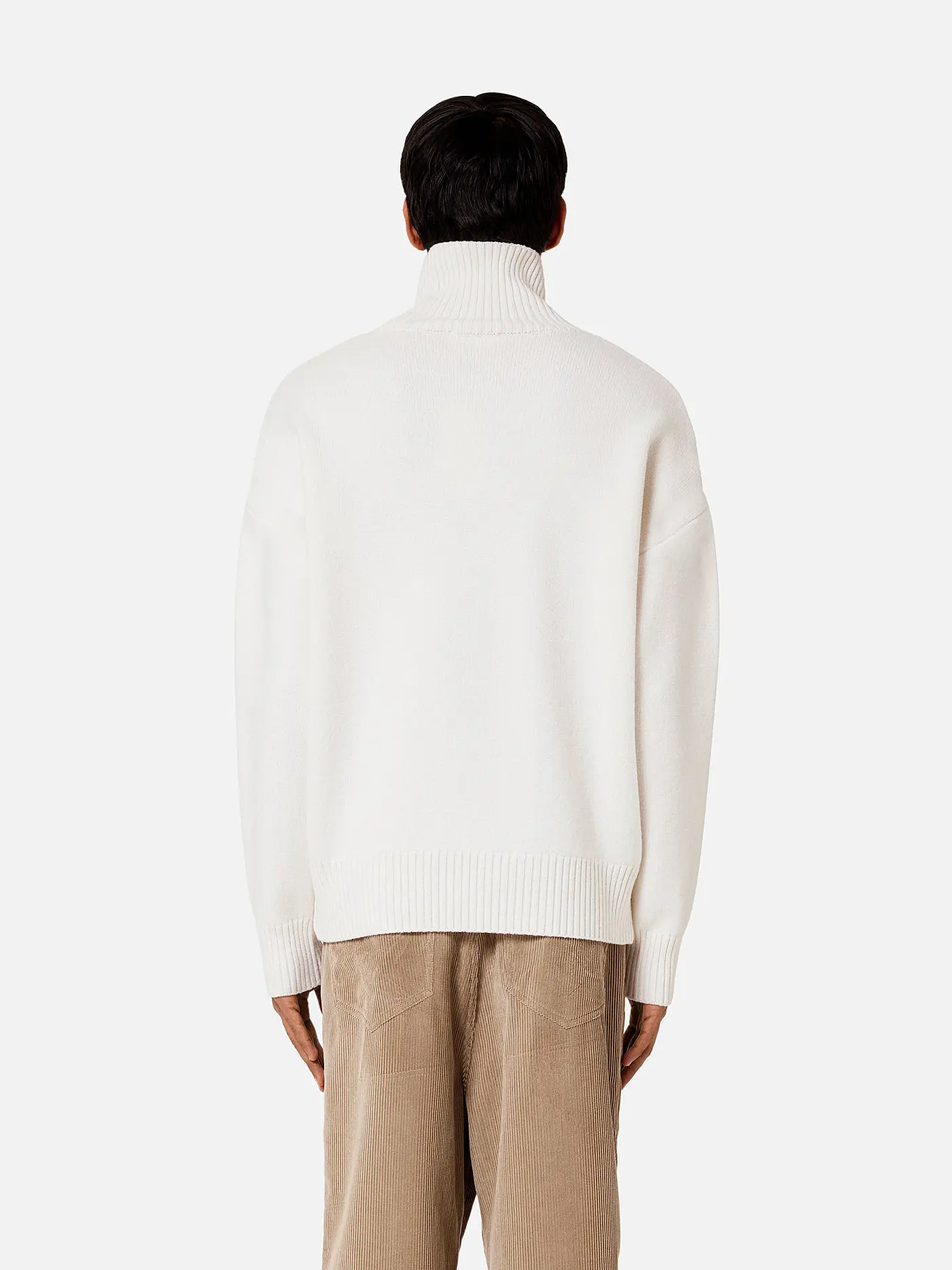 AMI PARIS | Rollkragenpullover | creme