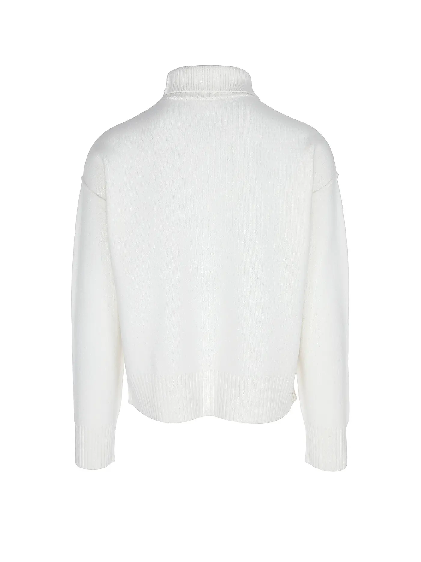 AMI PARIS | Rollkragenpullover | weiss