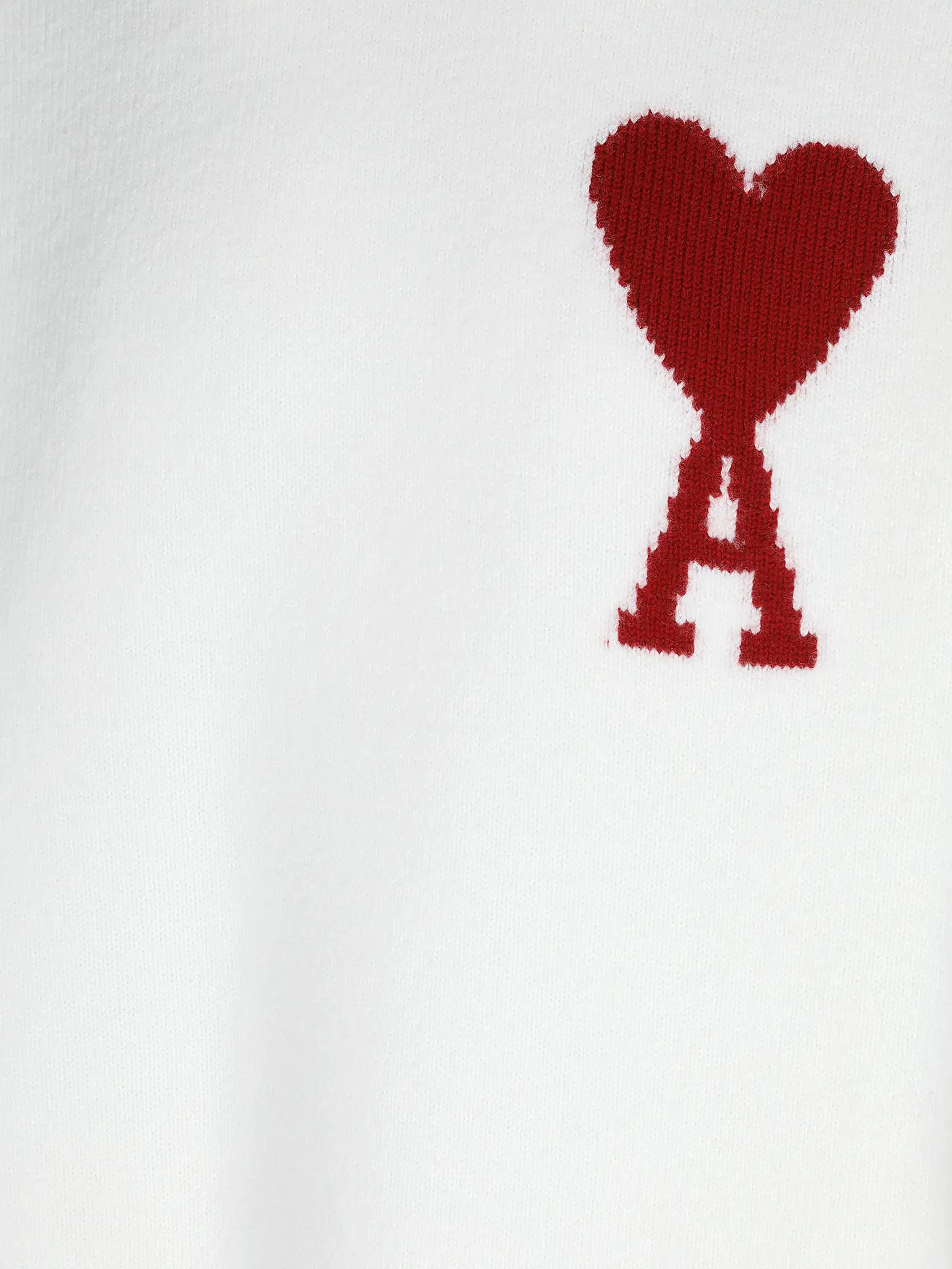 AMI PARIS | Rollkragenpullover | weiss