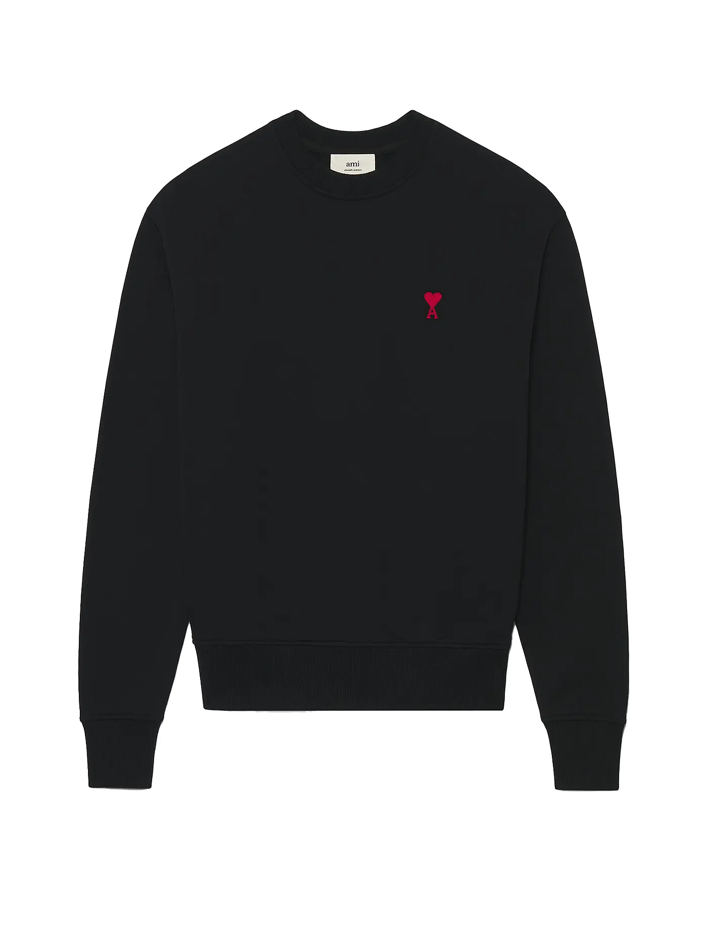 AMI PARIS | Sweater Ami De Coeur | schwarz