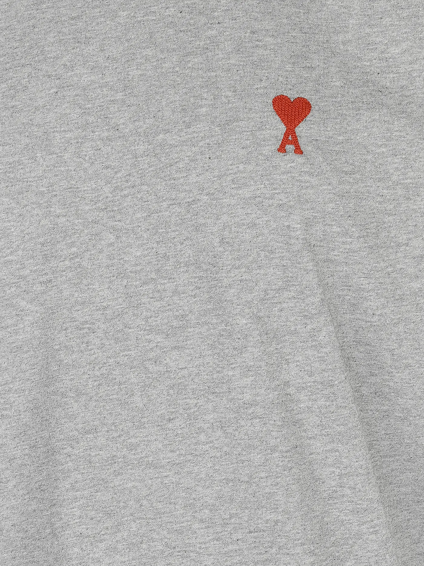 AMI PARIS | T-Shirt AMI DE COEUR | grau