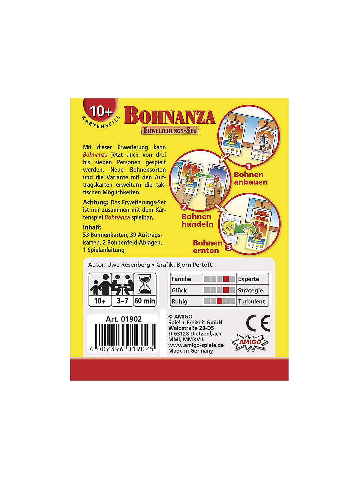 AMIGO | Bohnanza Erweiterungs Set JOBTEST 2  | keine Farbe