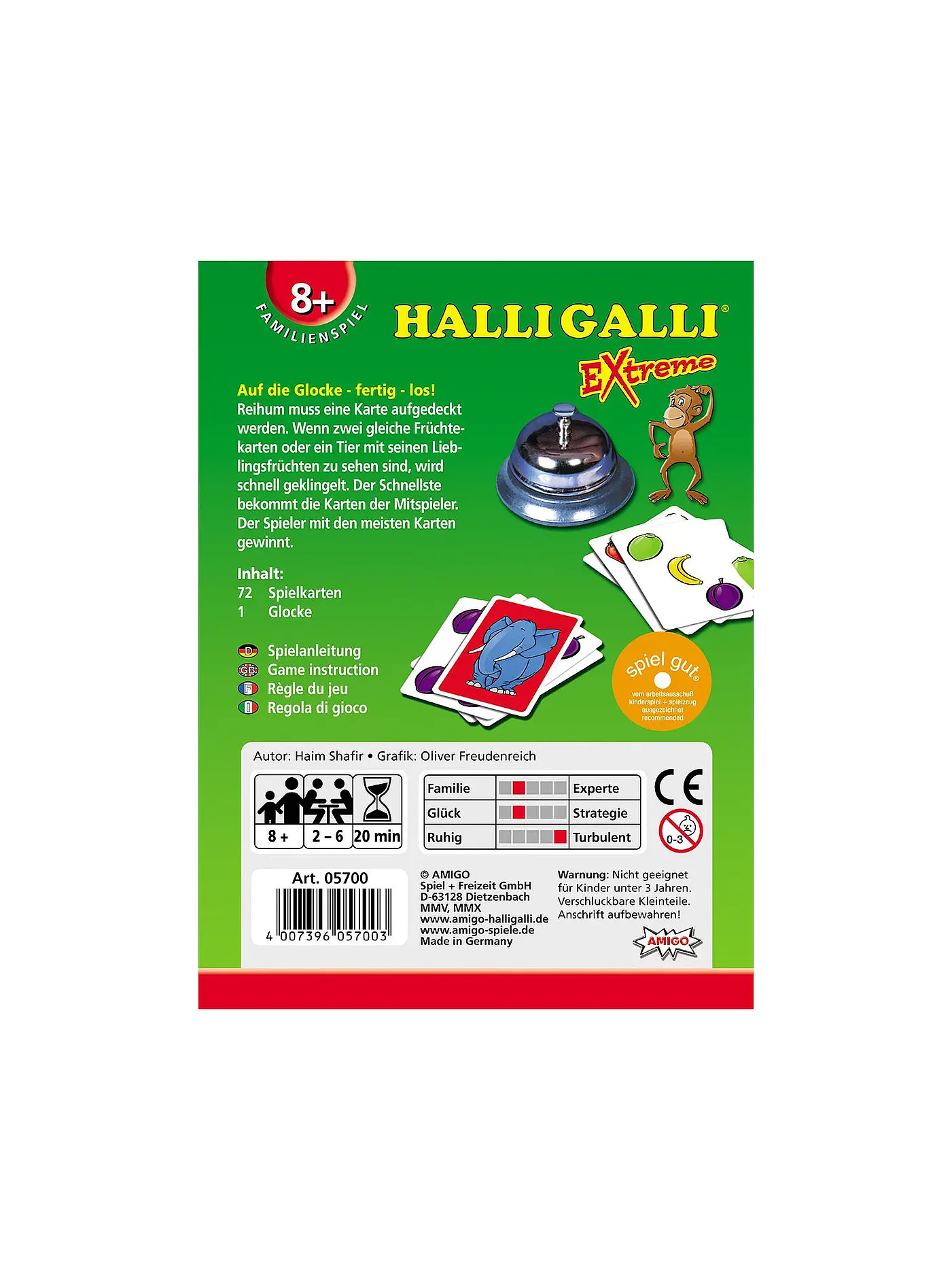 AMIGO | Halli Galli Extreme | keine Farbe