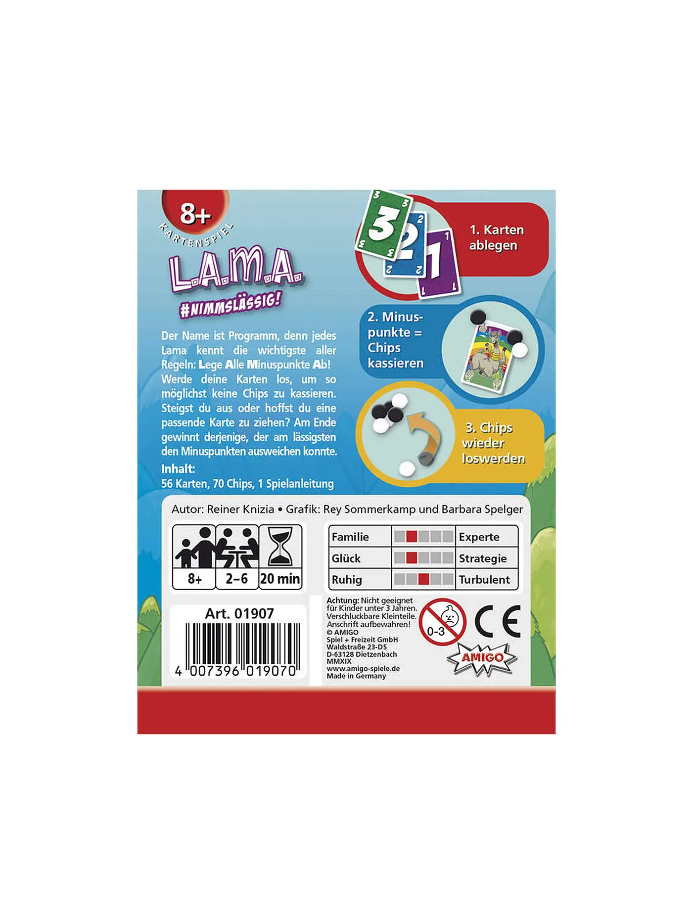 AMIGO | Lama | keine Farbe
