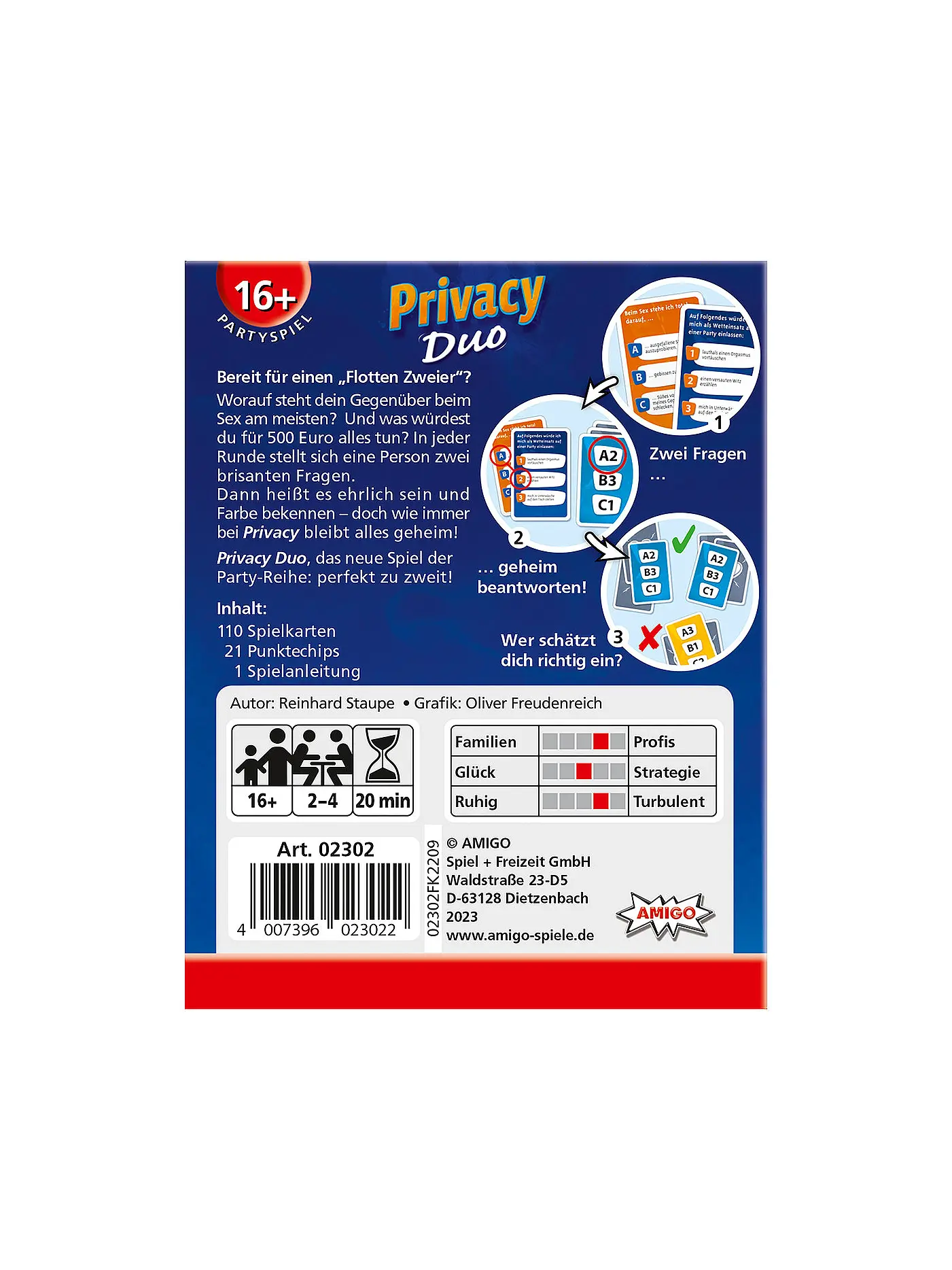 AMIGO | Privacy Duo | keine Farbe