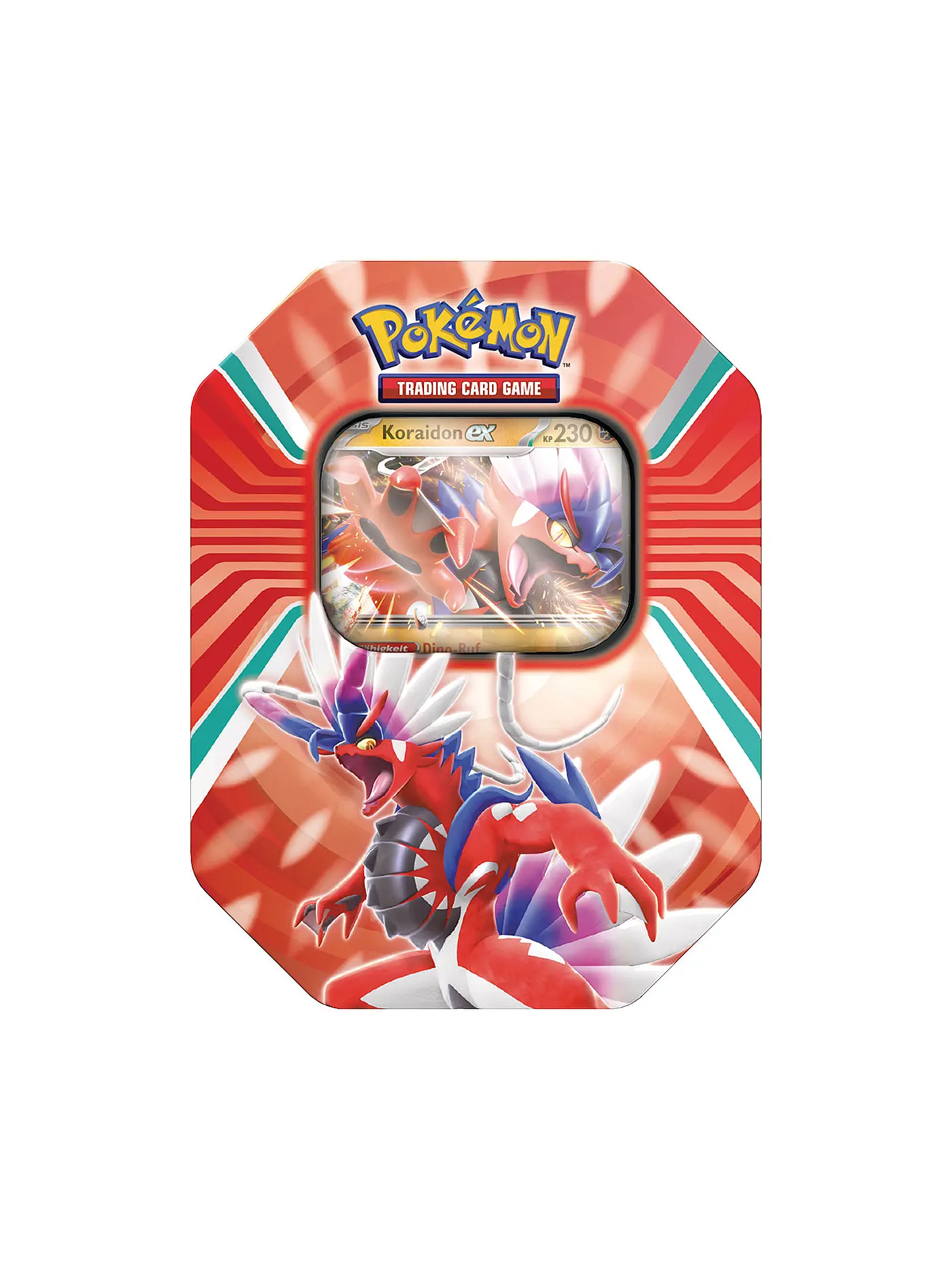 AMIGO | Sammelkarten Pokémon Tin 108 Koraidon | keine Farbe