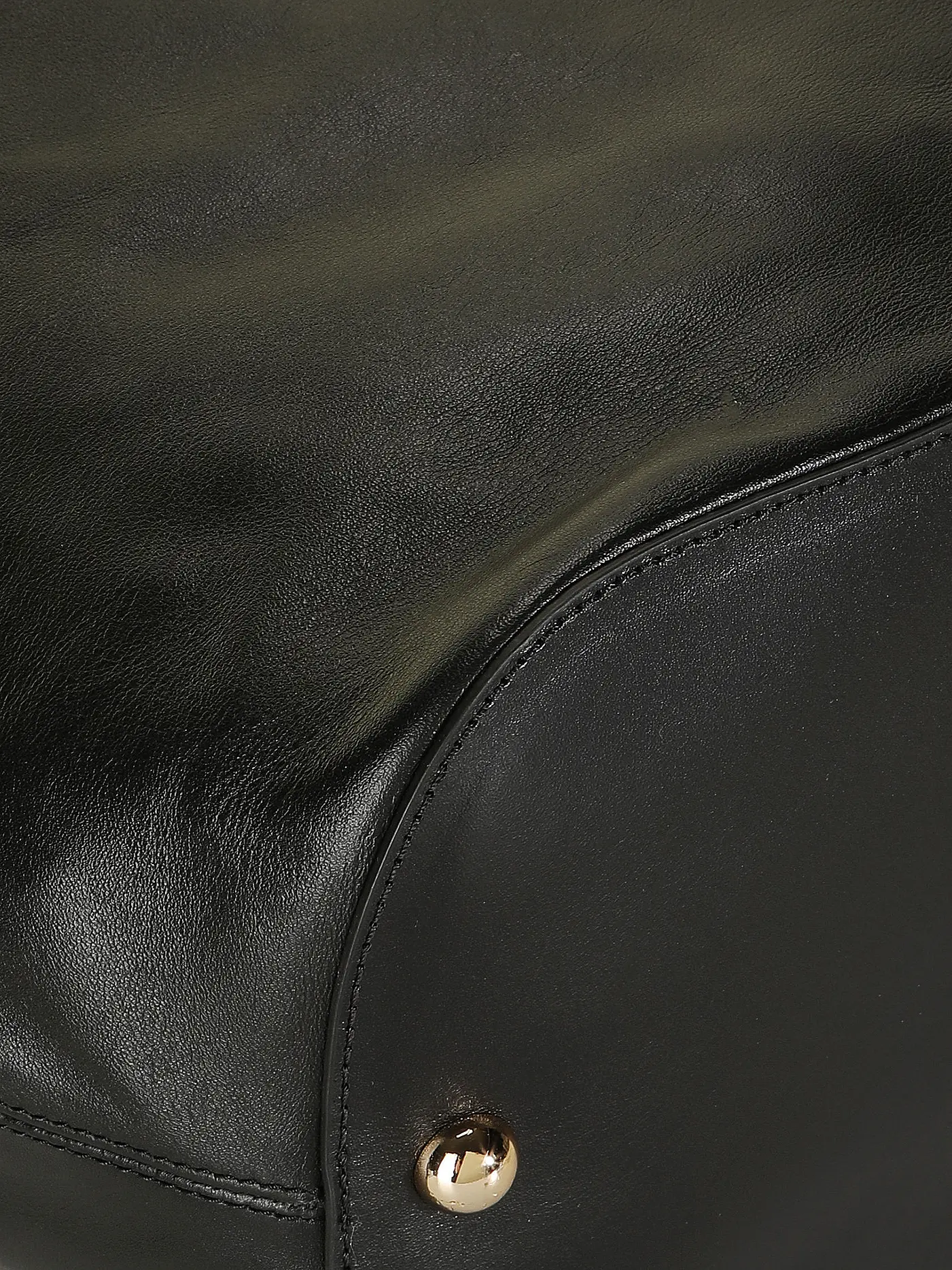 ANINE BING | Ledertasche - Bucket Bag ALANA | schwarz
