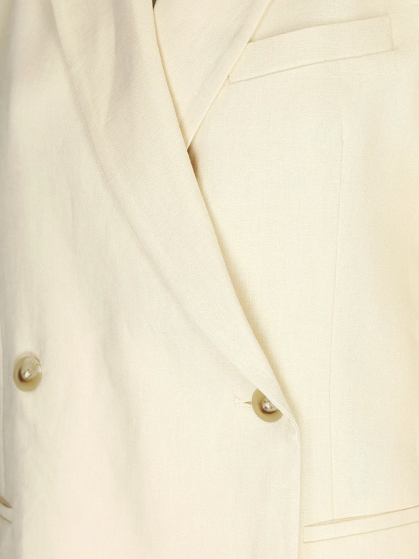 ANINE BING | Leinenblazer | creme