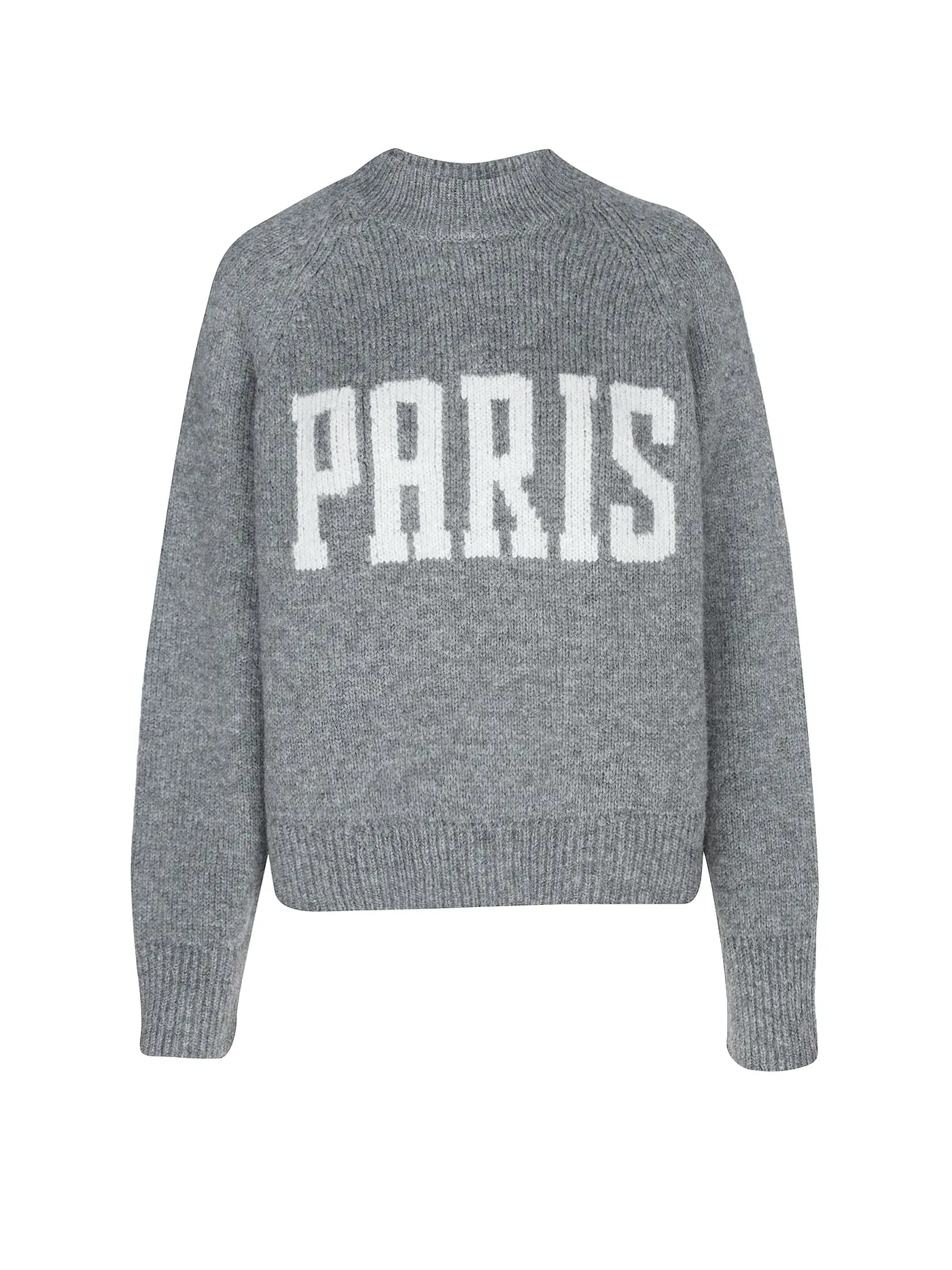 ANINE BING | Pullover KENDRICK UNIVERSITY PARIS | grau