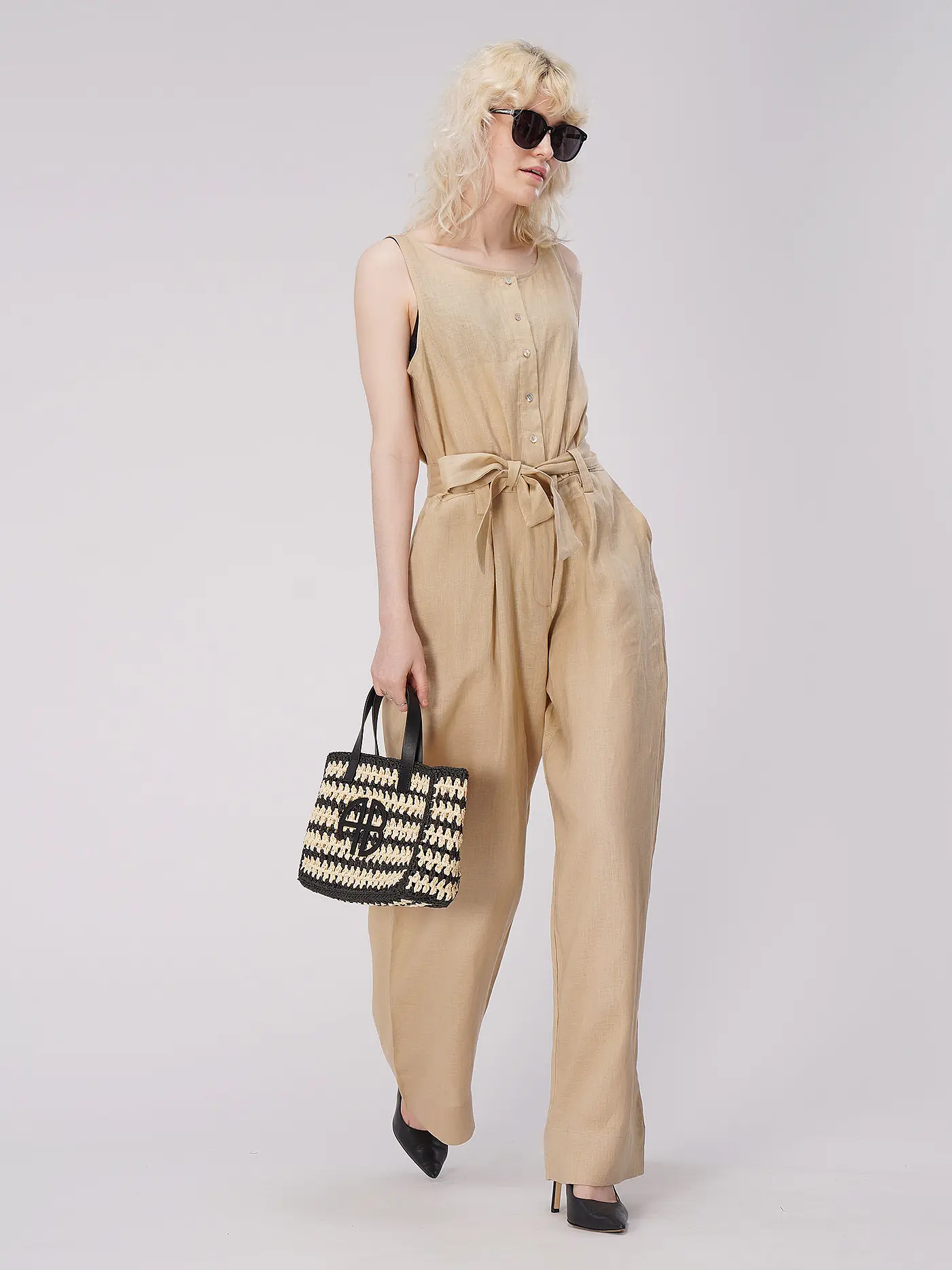 ANINE BING | Tasche - Tote Bag RIO Small | creme
