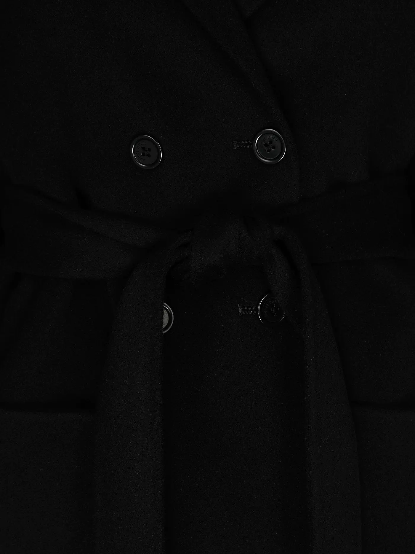 ANINE BING | Wollmantel DYLAN | schwarz