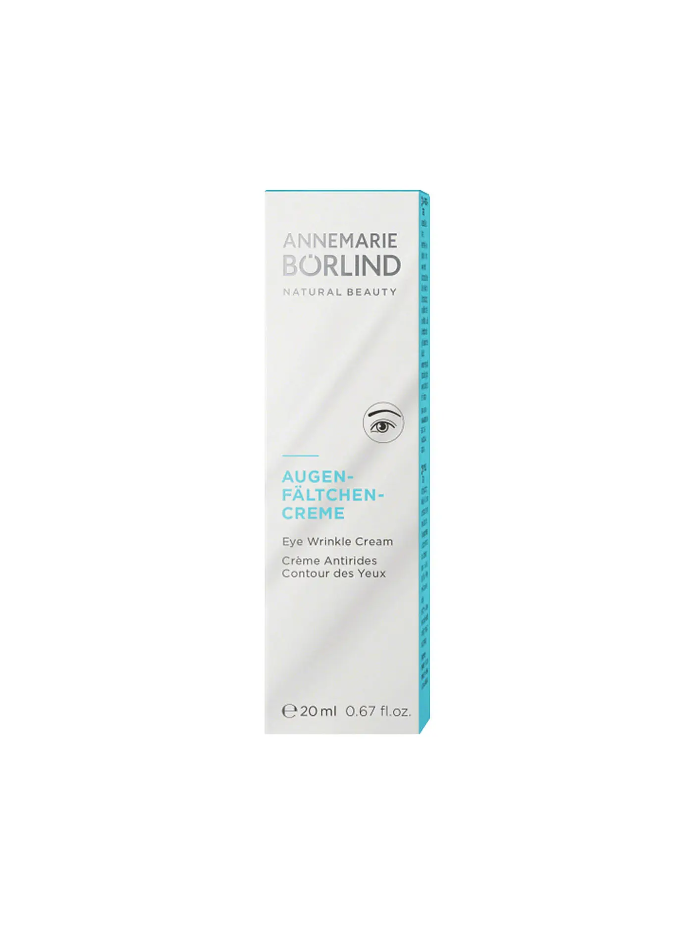 ANNEMARIE BÖRLIND | AUGEN-FÄLTCHEN-CREME 20ml | keine Farbe