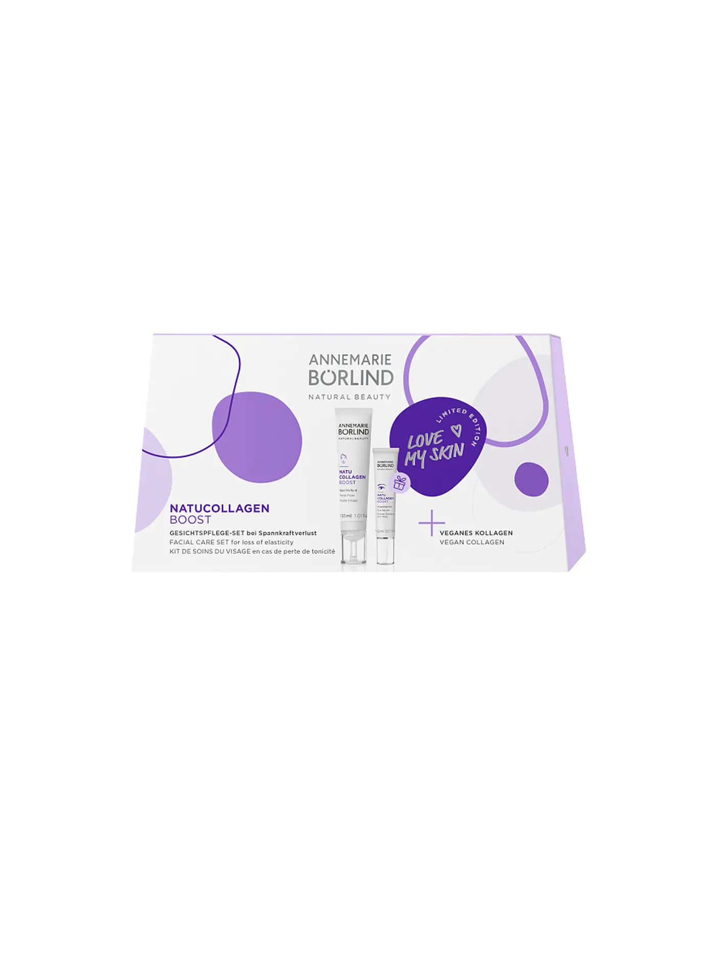 ANNEMARIE BÖRLIND | Geschenkset - NATUCOLLAGEN PFLEGE-SET NATUCOLLAGEN BOOST Gesichtsfluid 30 ml / Augenserum 5 ml | keine Farbe