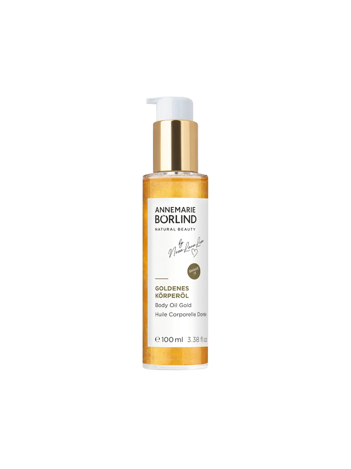 ANNEMARIE BÖRLIND | GOLDENES KÖRPERÖL 100ml | keine Farbe