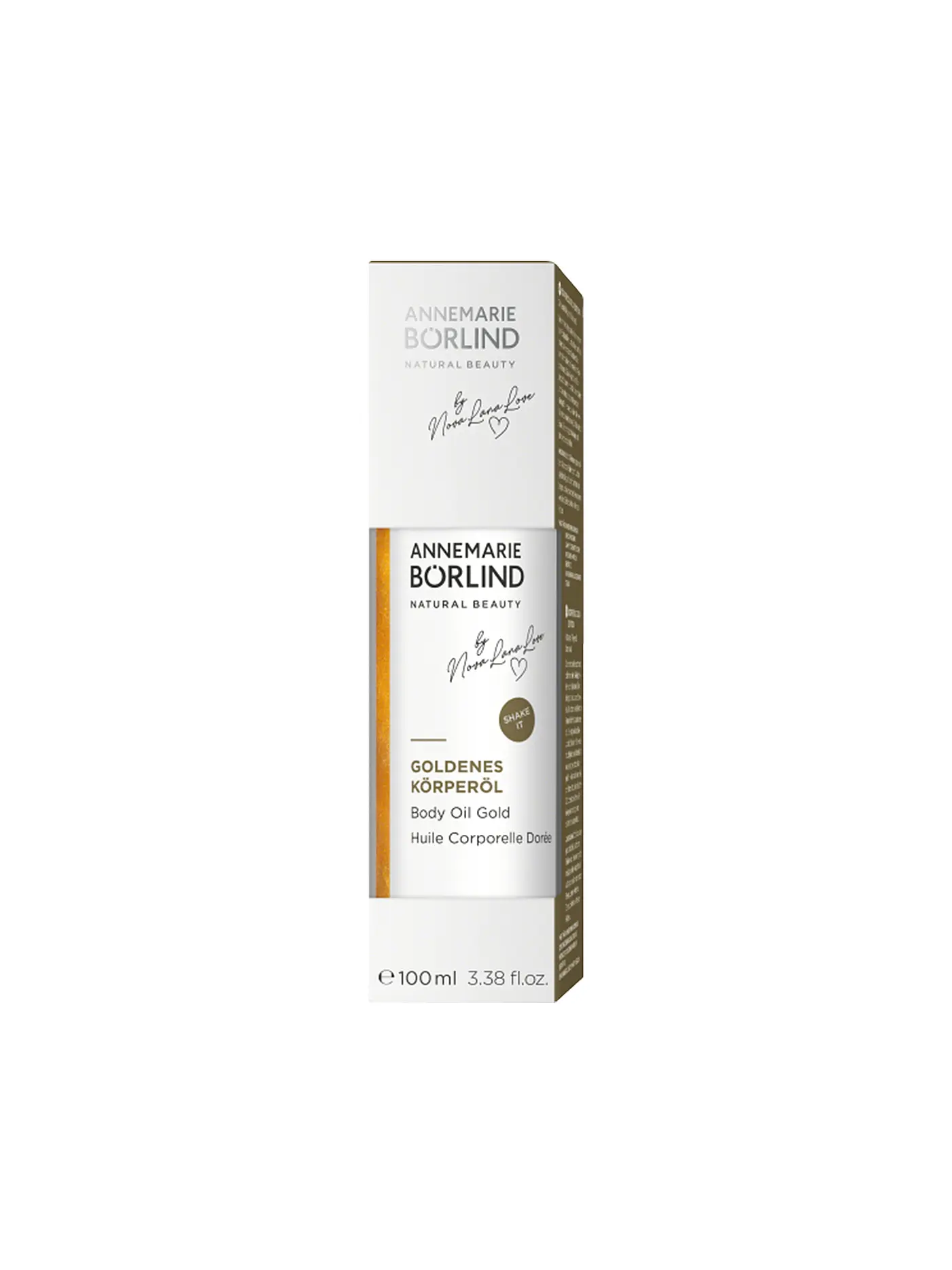 ANNEMARIE BÖRLIND | GOLDENES KÖRPERÖL 100ml | keine Farbe