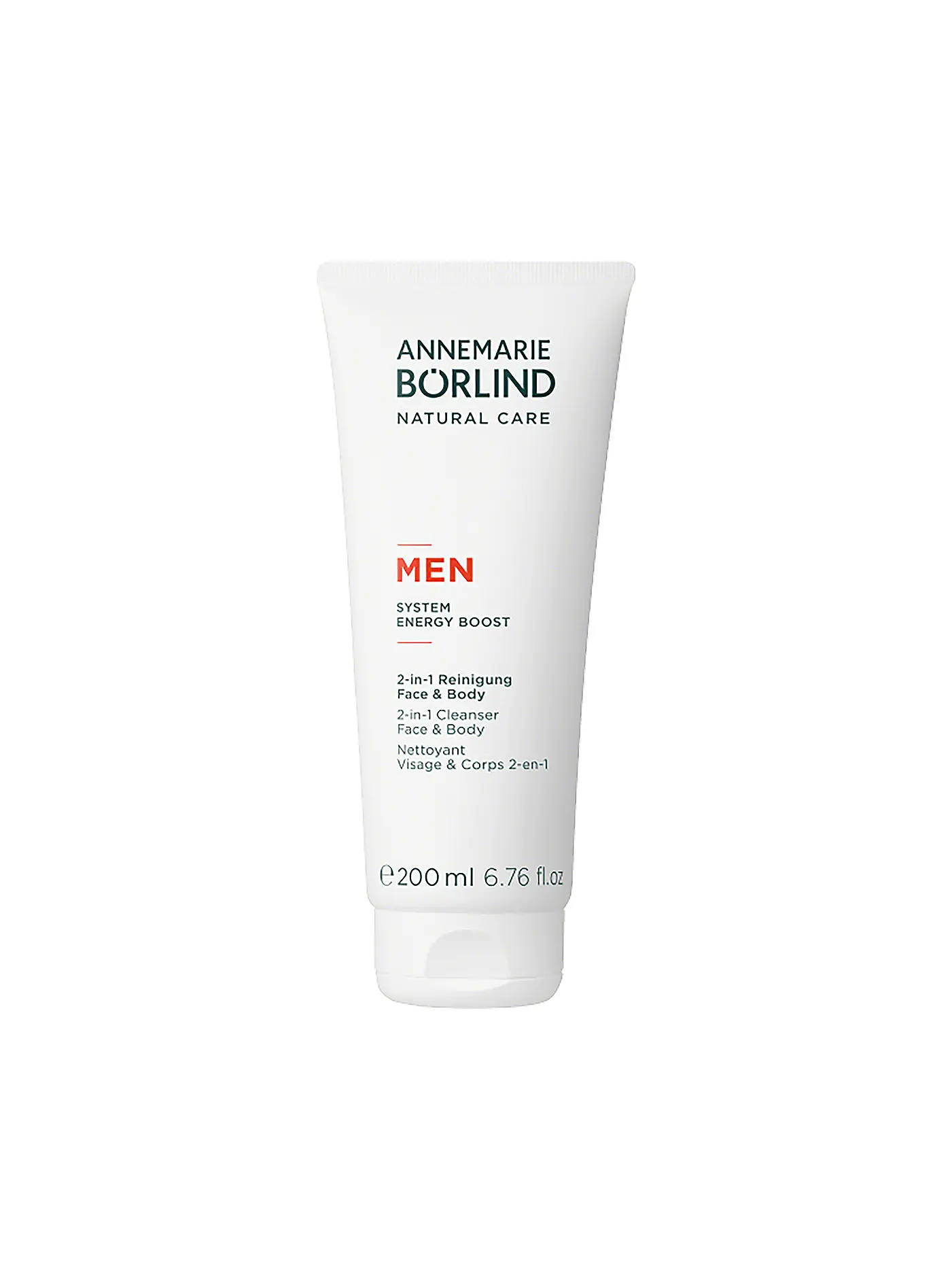 ANNEMARIE BÖRLIND | MEN 2-in-1 Reinigung Face&Body 200ml | keine Farbe