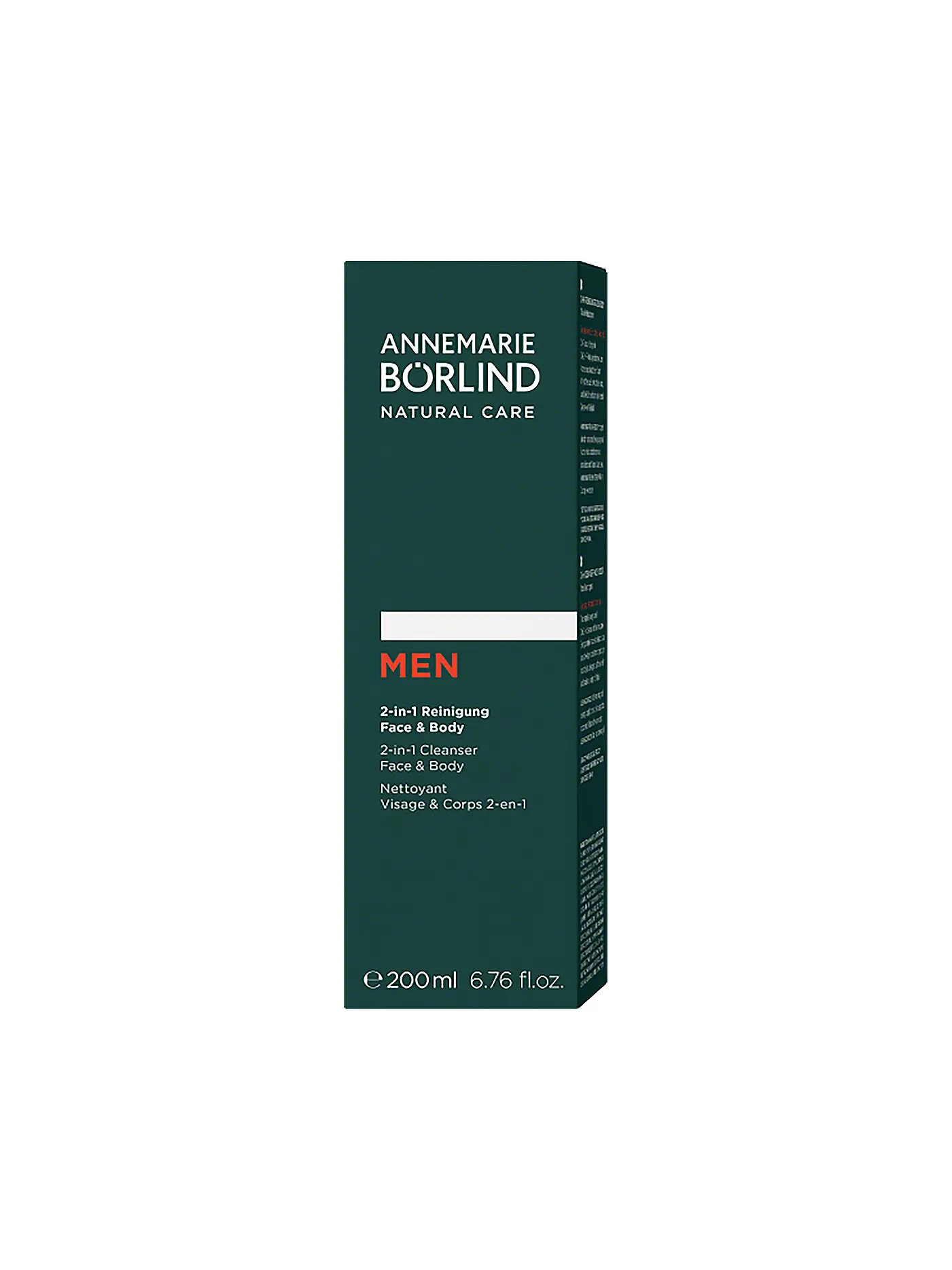 ANNEMARIE BÖRLIND | MEN 2-in-1 Reinigung Face&Body 200ml | keine Farbe