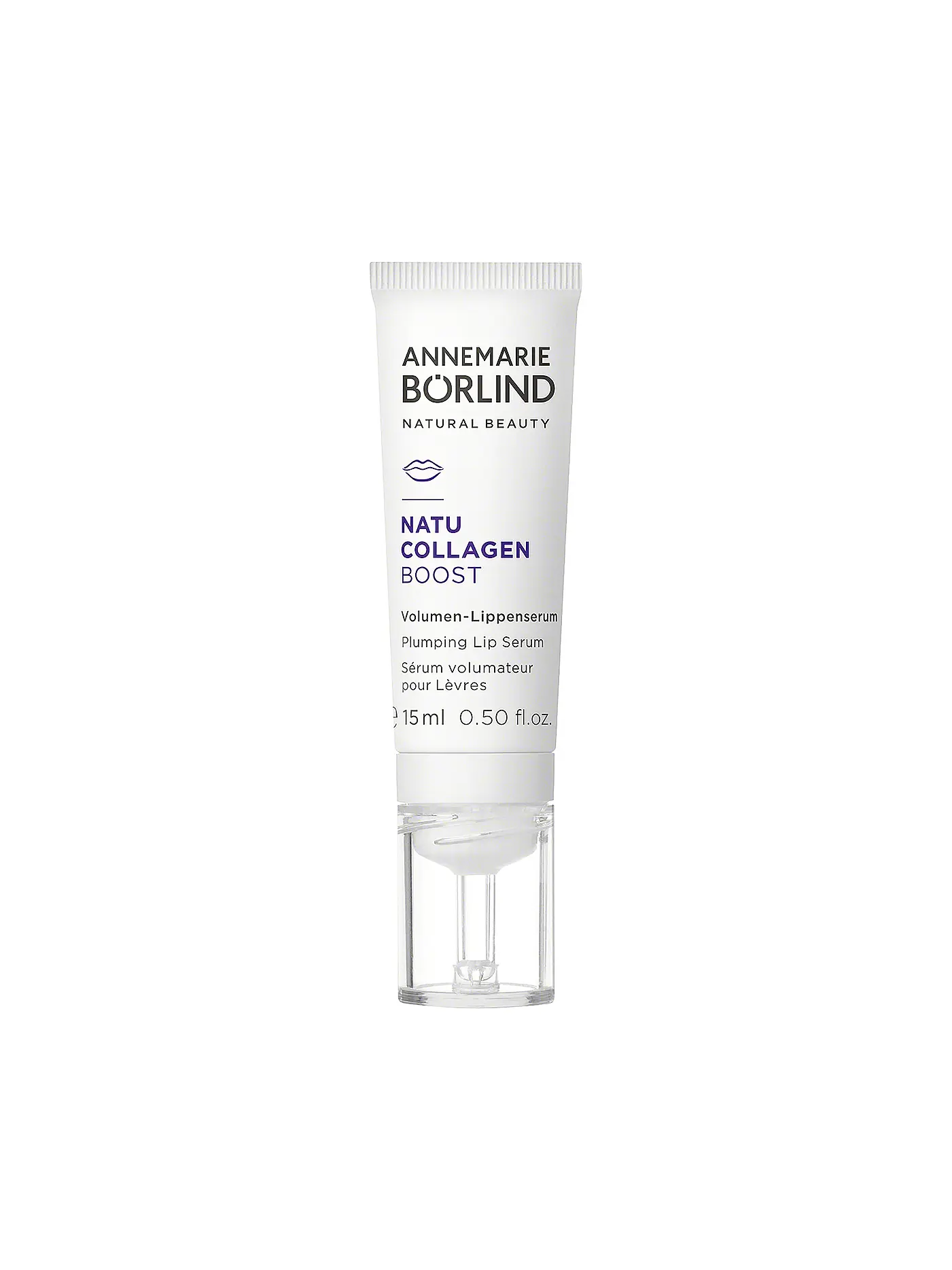 ANNEMARIE BÖRLIND | NATU COLLAGEN Volumen- Lippenserum 15ml | transparent