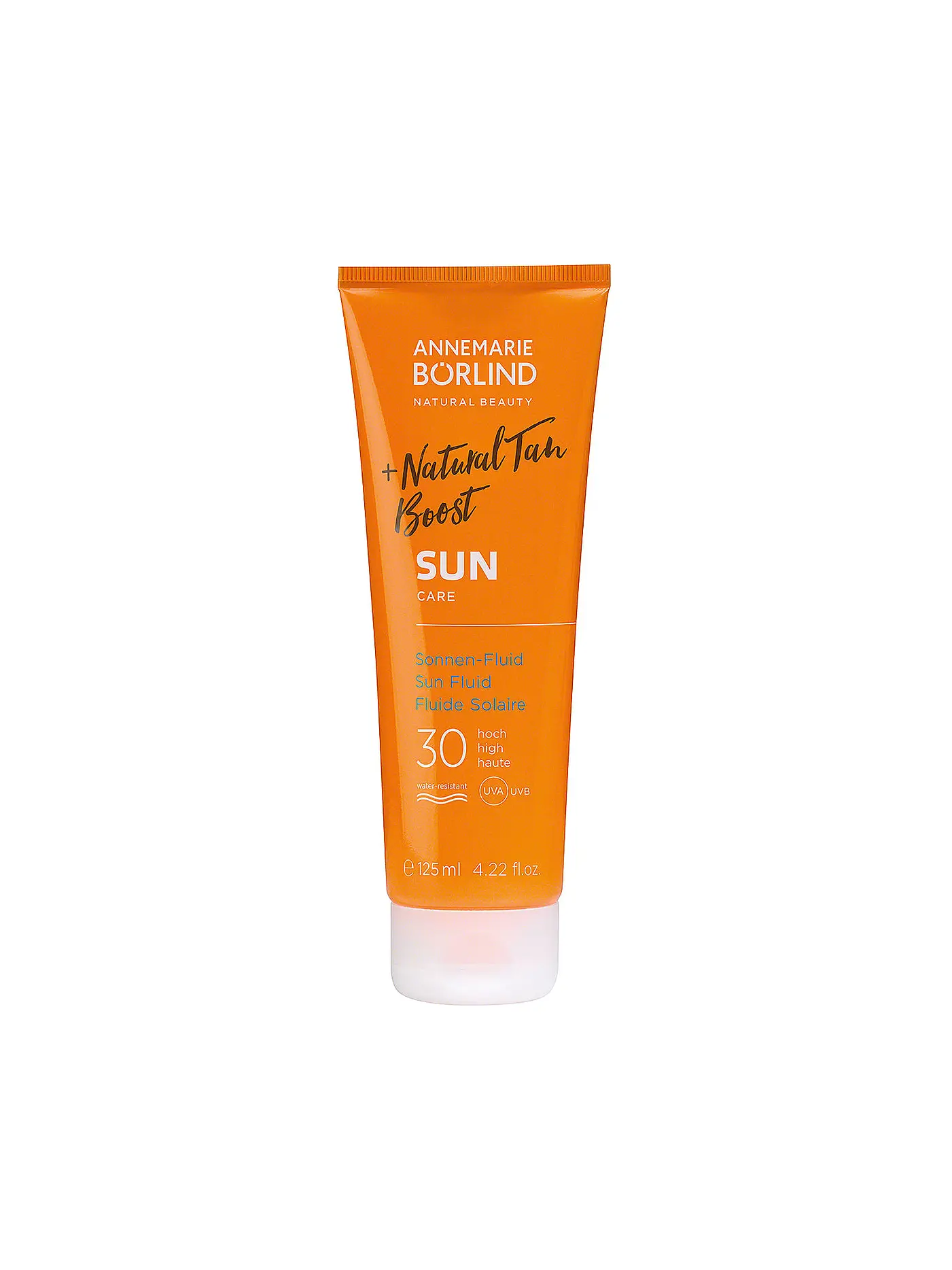 ANNEMARIE BÖRLIND | Sonnenpflege - SUN CARE Natural Tan Boost Sonnen-Fluid LSF 30 125ml | keine Farbe