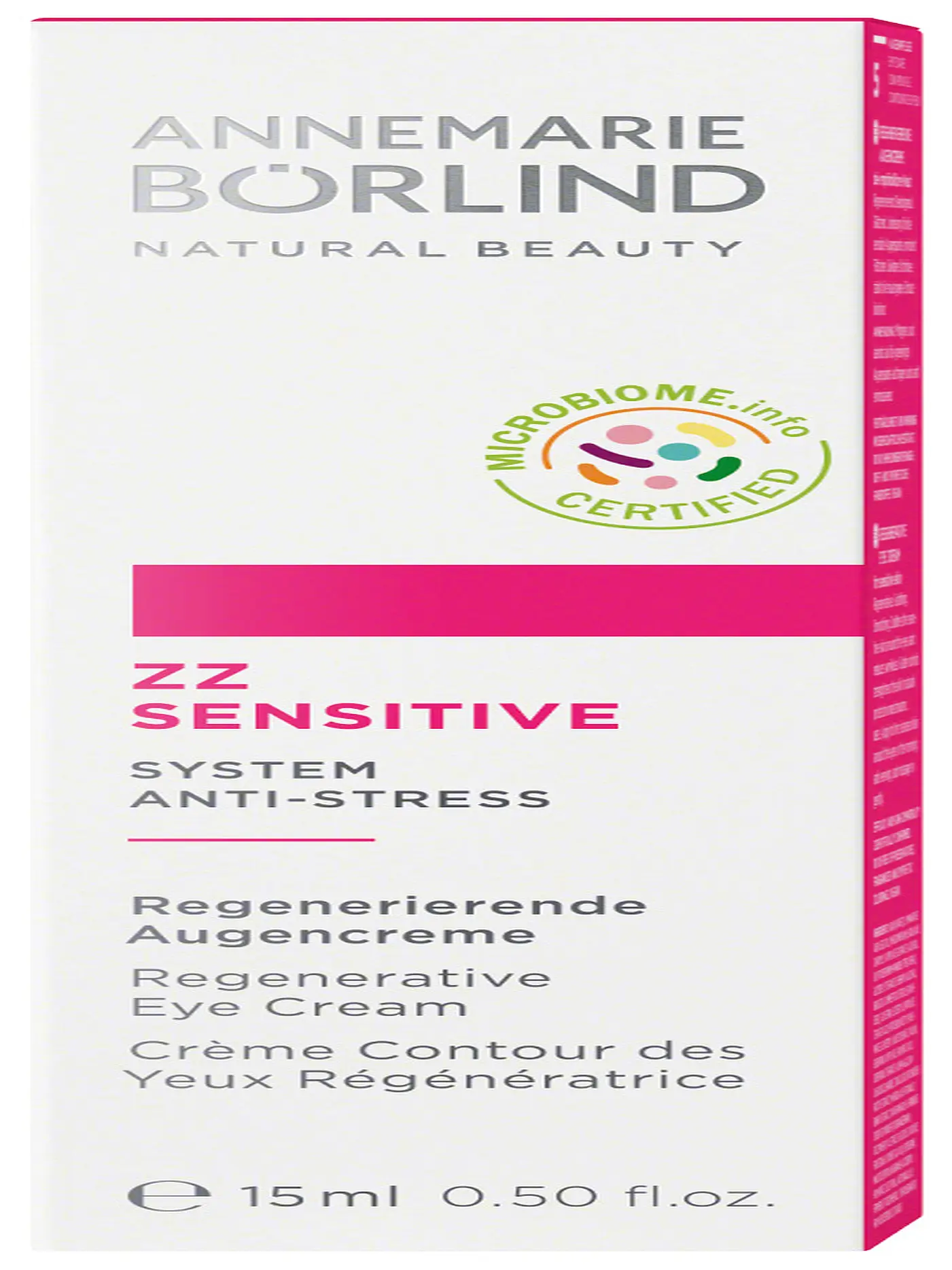 ANNEMARIE BÖRLIND | ZZ SENSITIVE  Regenerierende Augencreme 15ml | keine Farbe