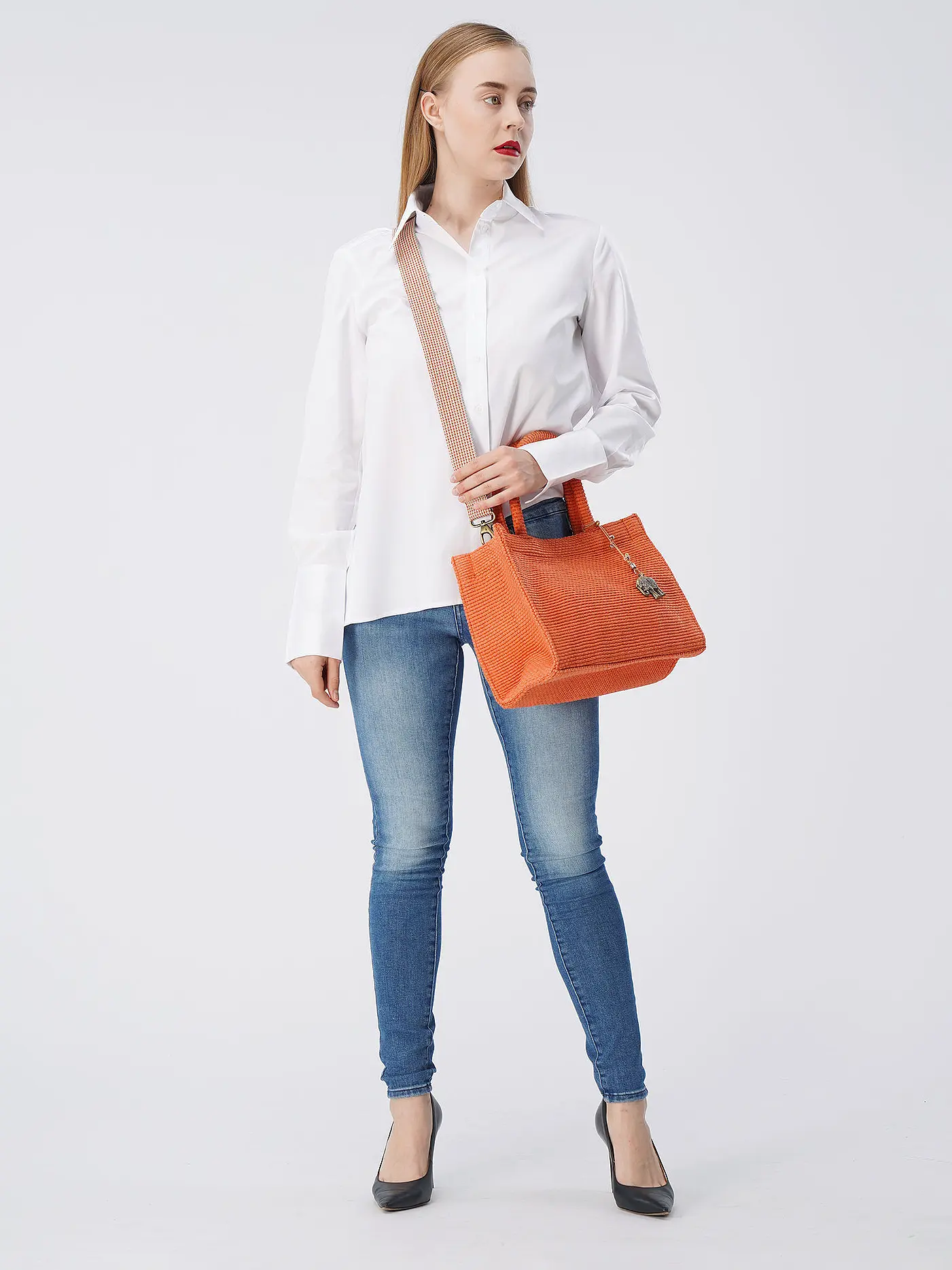 ANOKHI | Tasche - Tote Bag Small  | orange