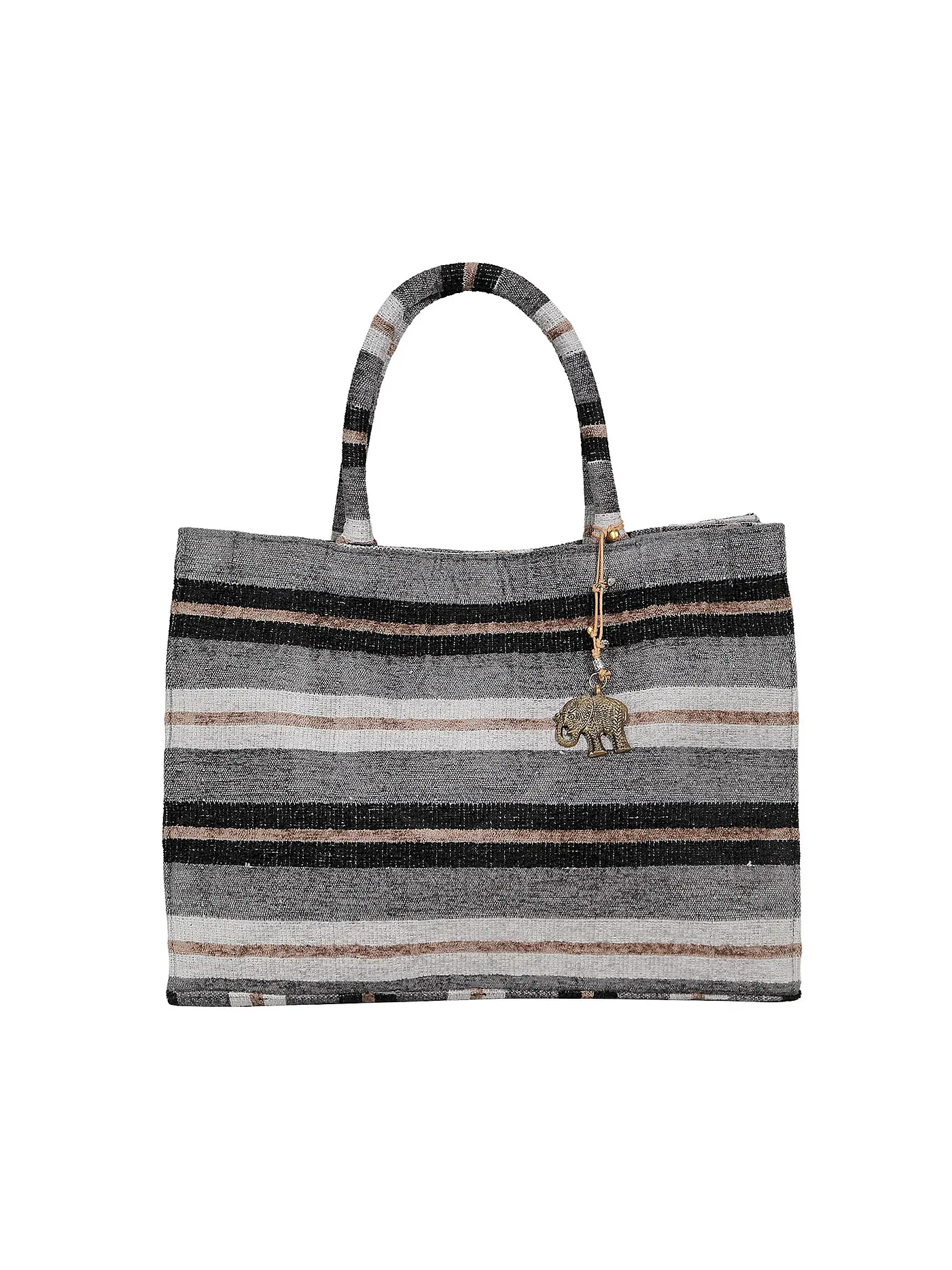 ANOKHI | Tasche - Tote Bag TOTE BOOK Large  | grau