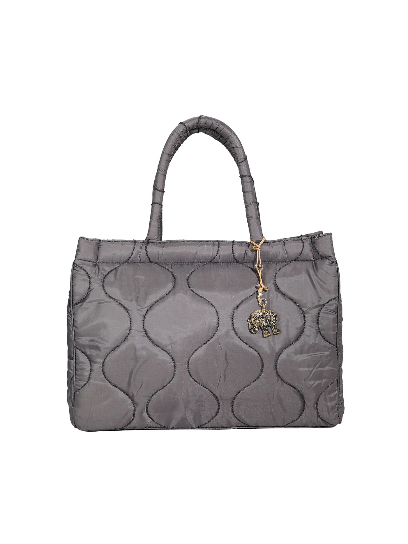 ANOKHI | Tasche - Tote Bag TOTE BOOK Large  | grau