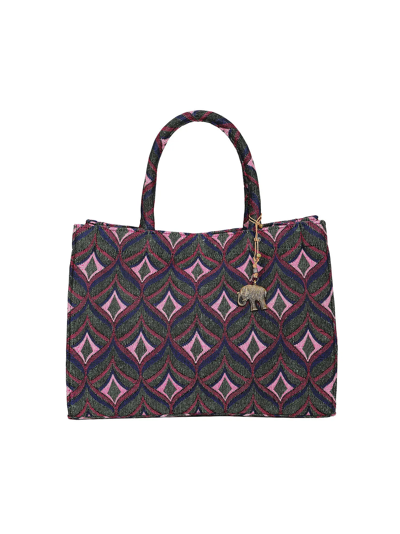 ANOKHI | Tasche - Tote Bag TOTE BOOK Large  | lila