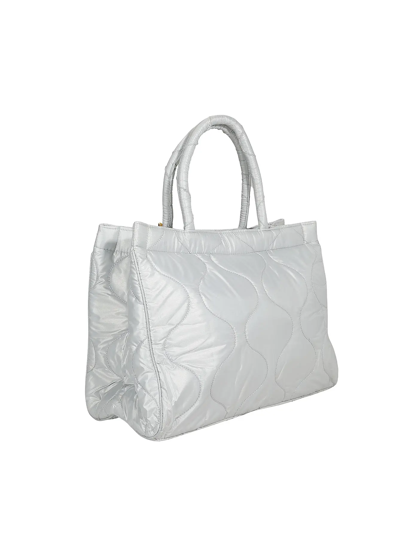 ANOKHI | Tasche - Tote Bag TOTE BOOK Large  | silber
