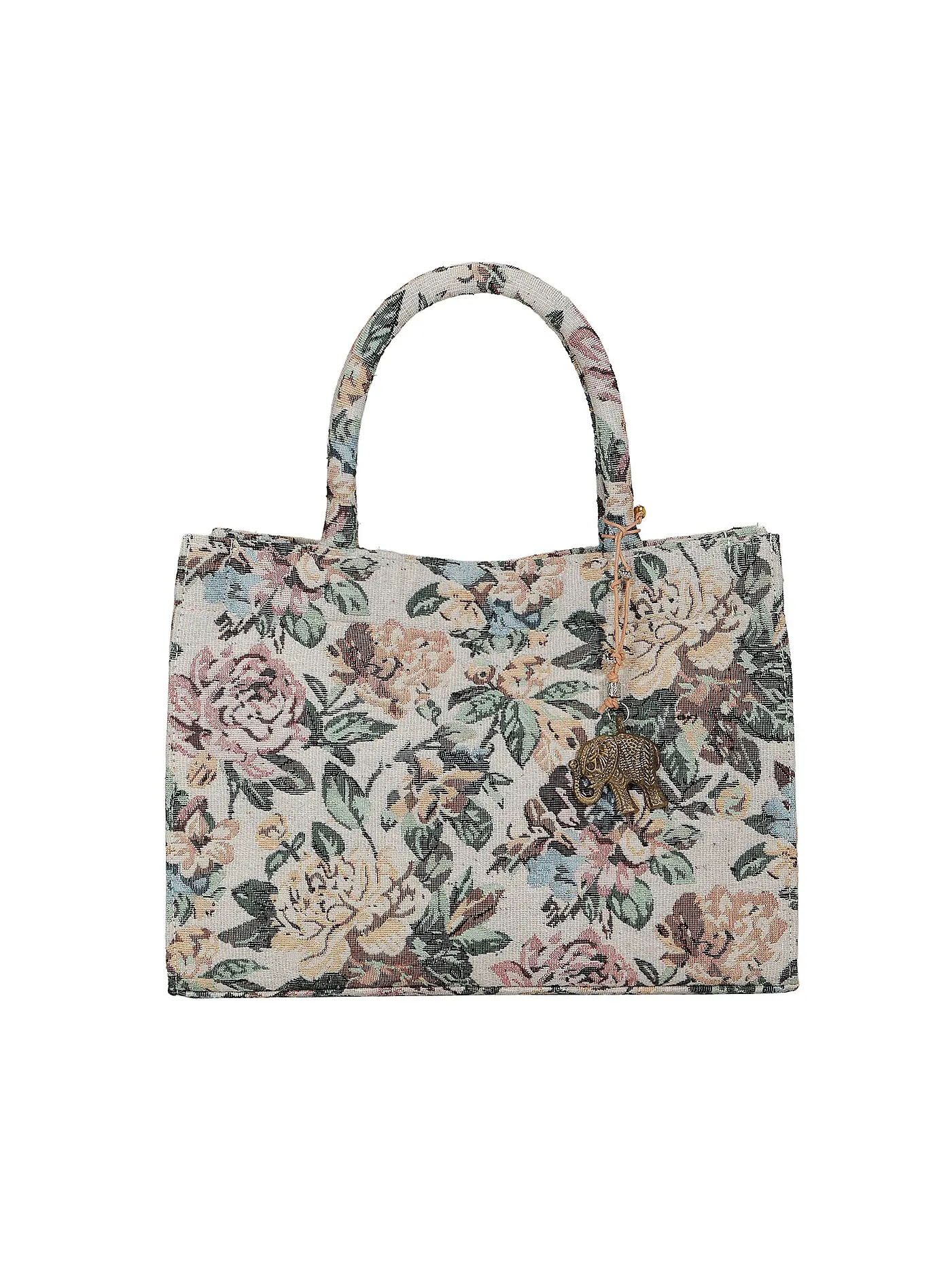 ANOKHI | Tasche - Tote Bag TOTE BOOK Small  | beige