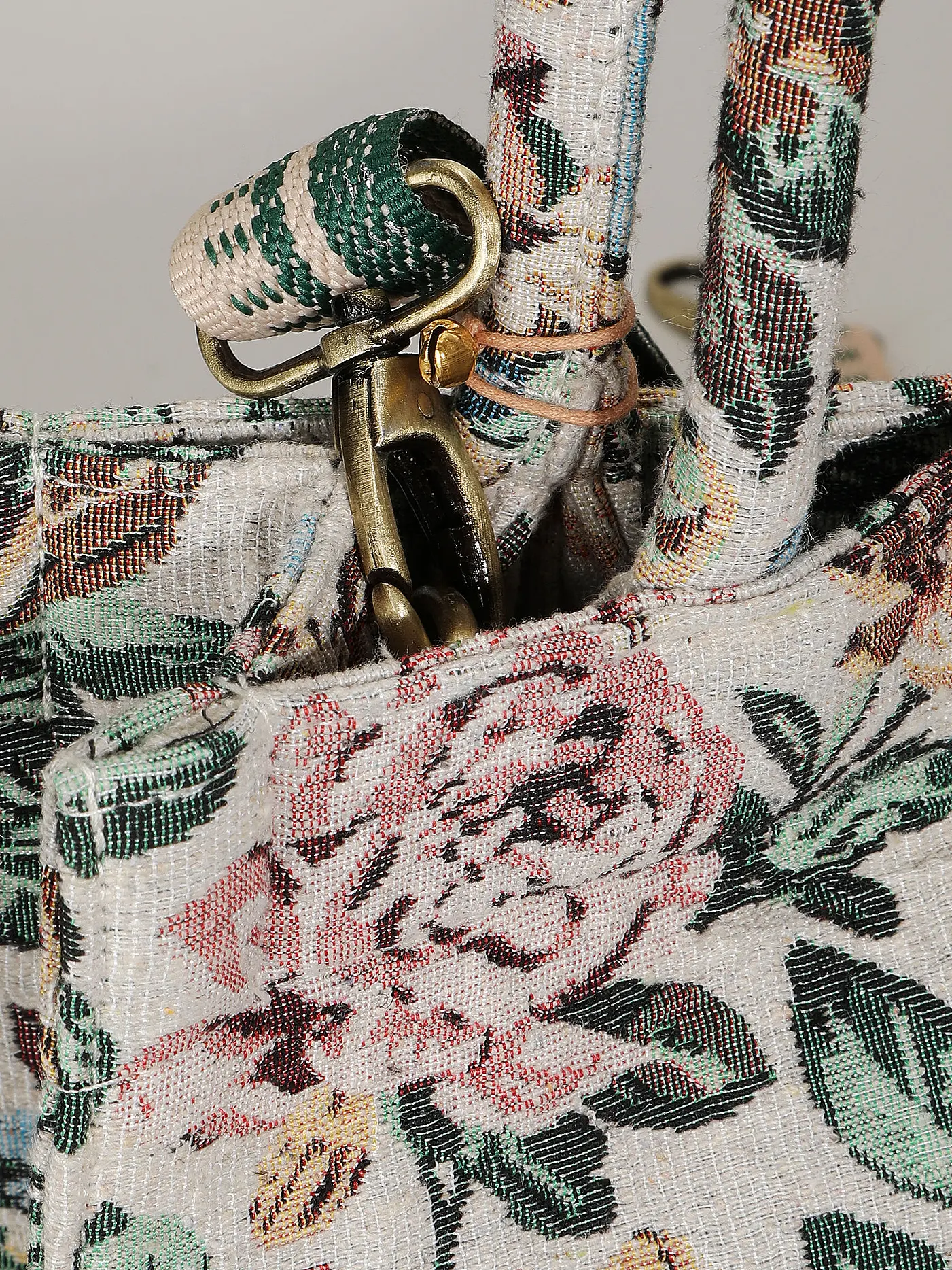 ANOKHI | Tasche - Tote Bag TOTE BOOK Small  | beige