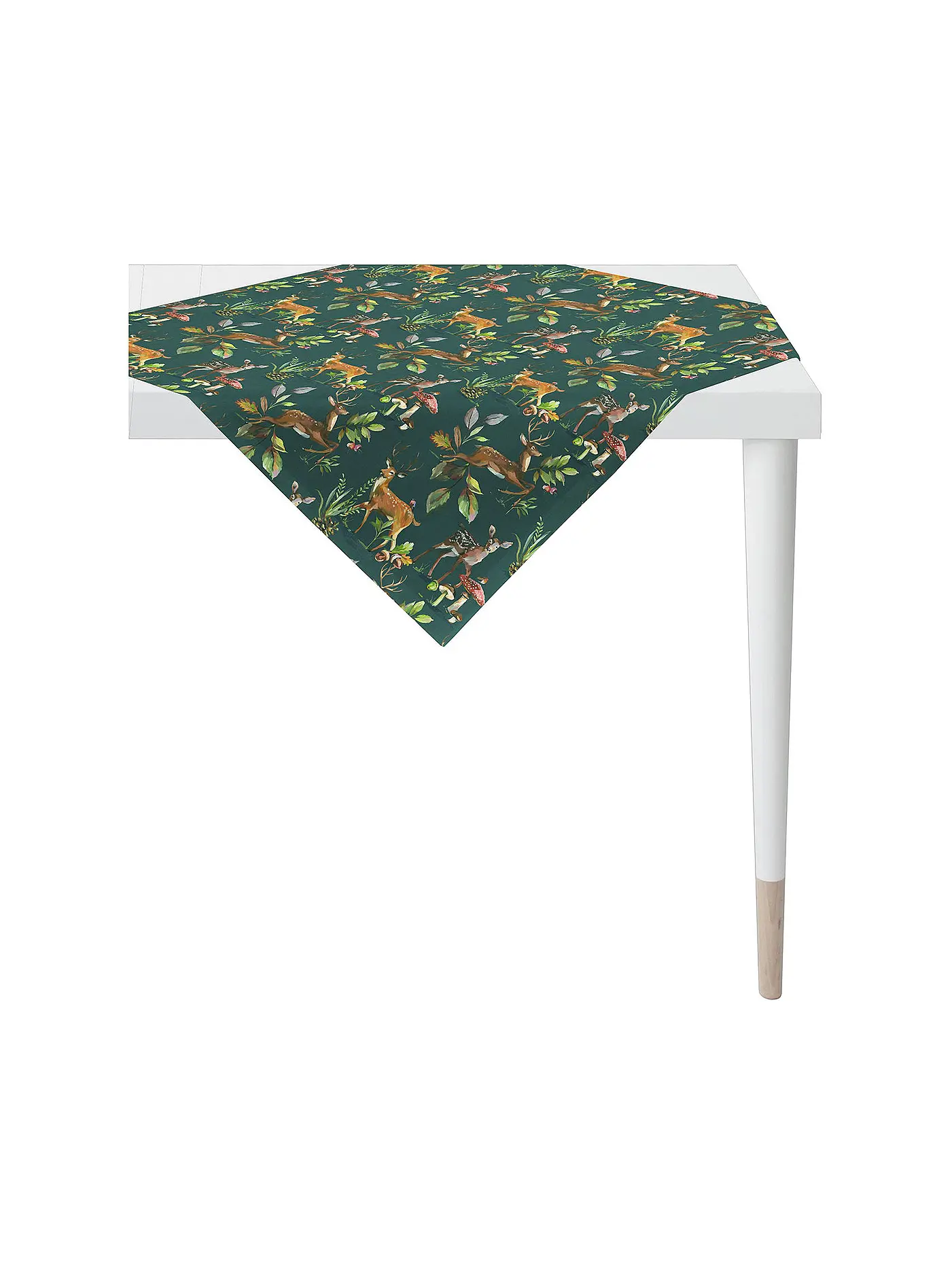 APELT | Mitteldecke CHALET 88x88cm Gruen | dunkelgrün