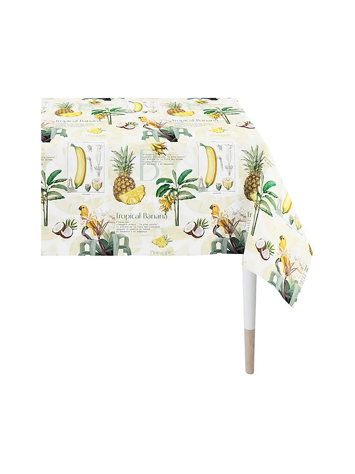 APELT | Mitteldecke SUMMERTIME 88x88cm Obst | creme