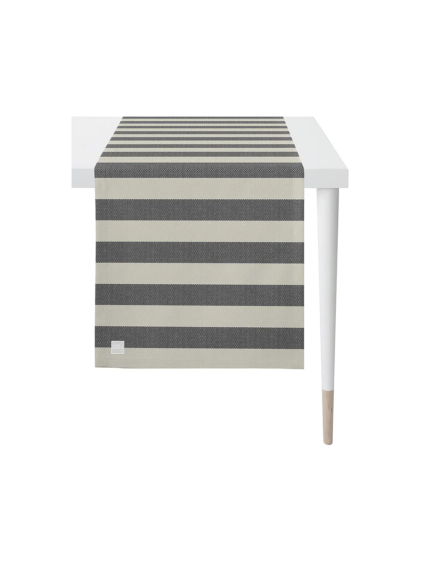 APELT | Tischläufer "Outdoor" 46x140cm (Grau) | grau