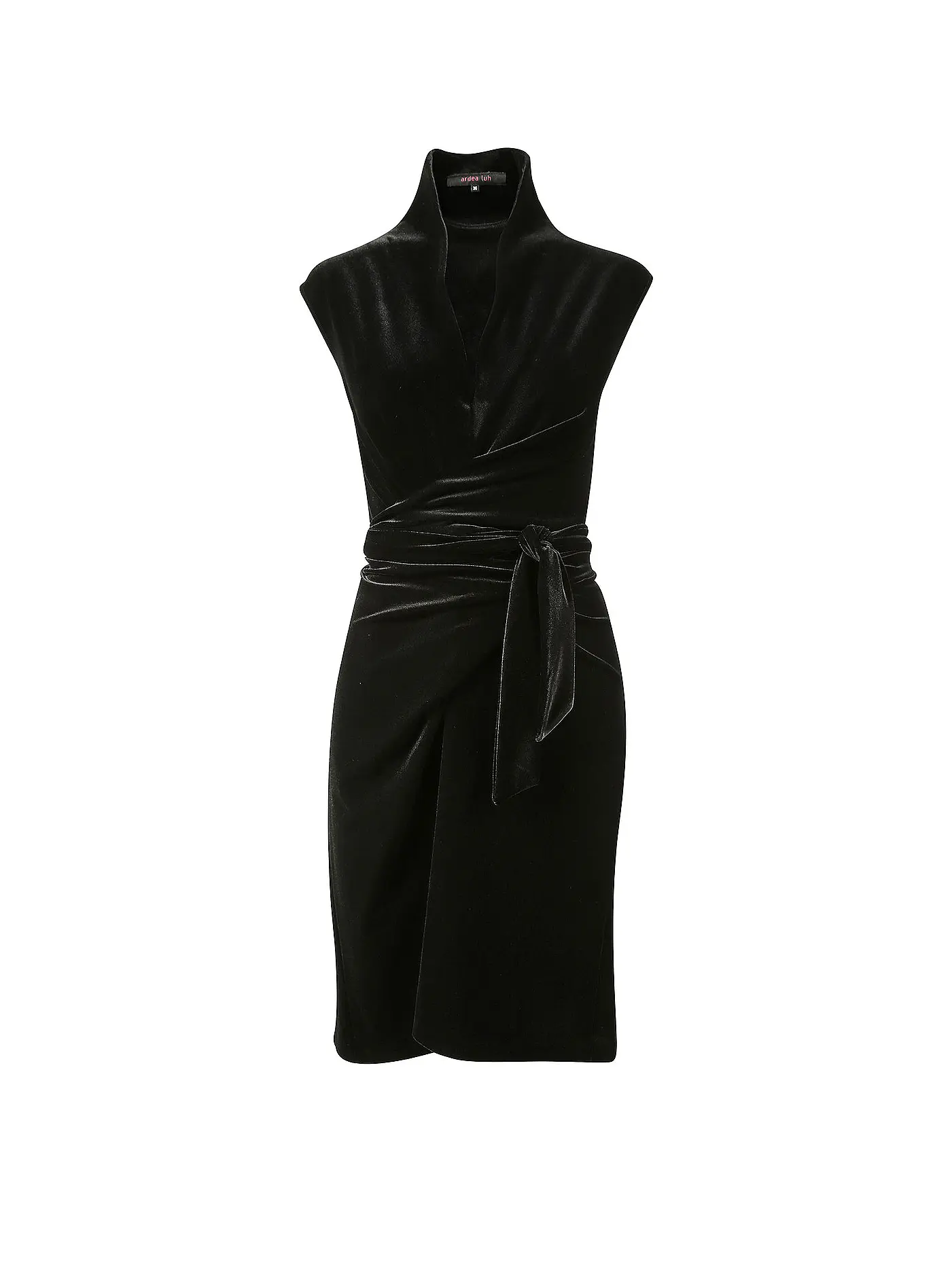 ARDEA LUH | Samtkleid | schwarz