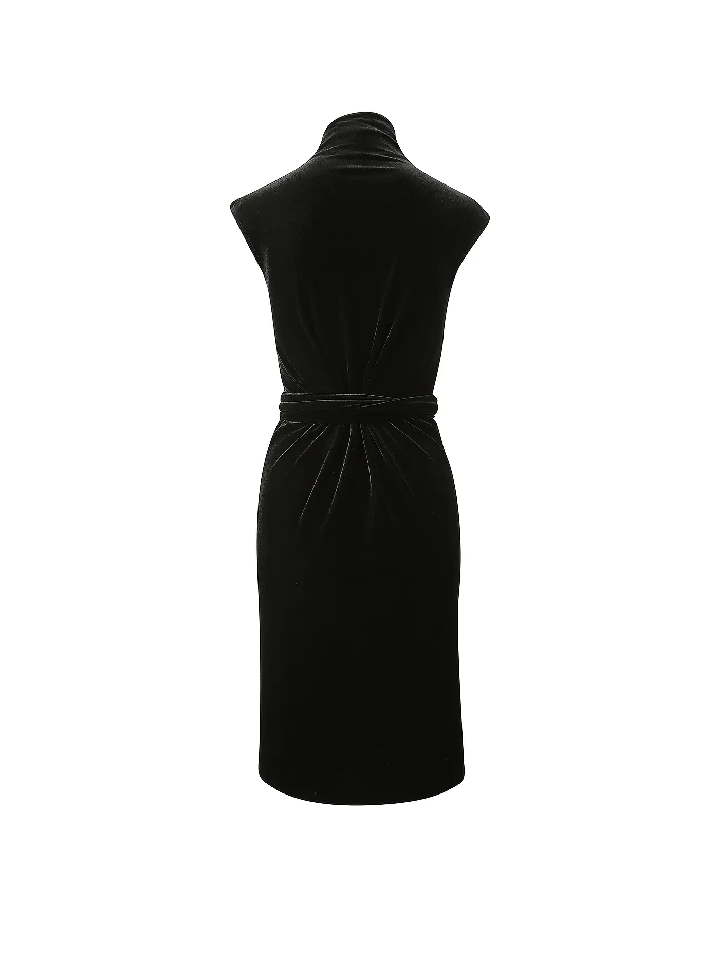 ARDEA LUH | Samtkleid | schwarz