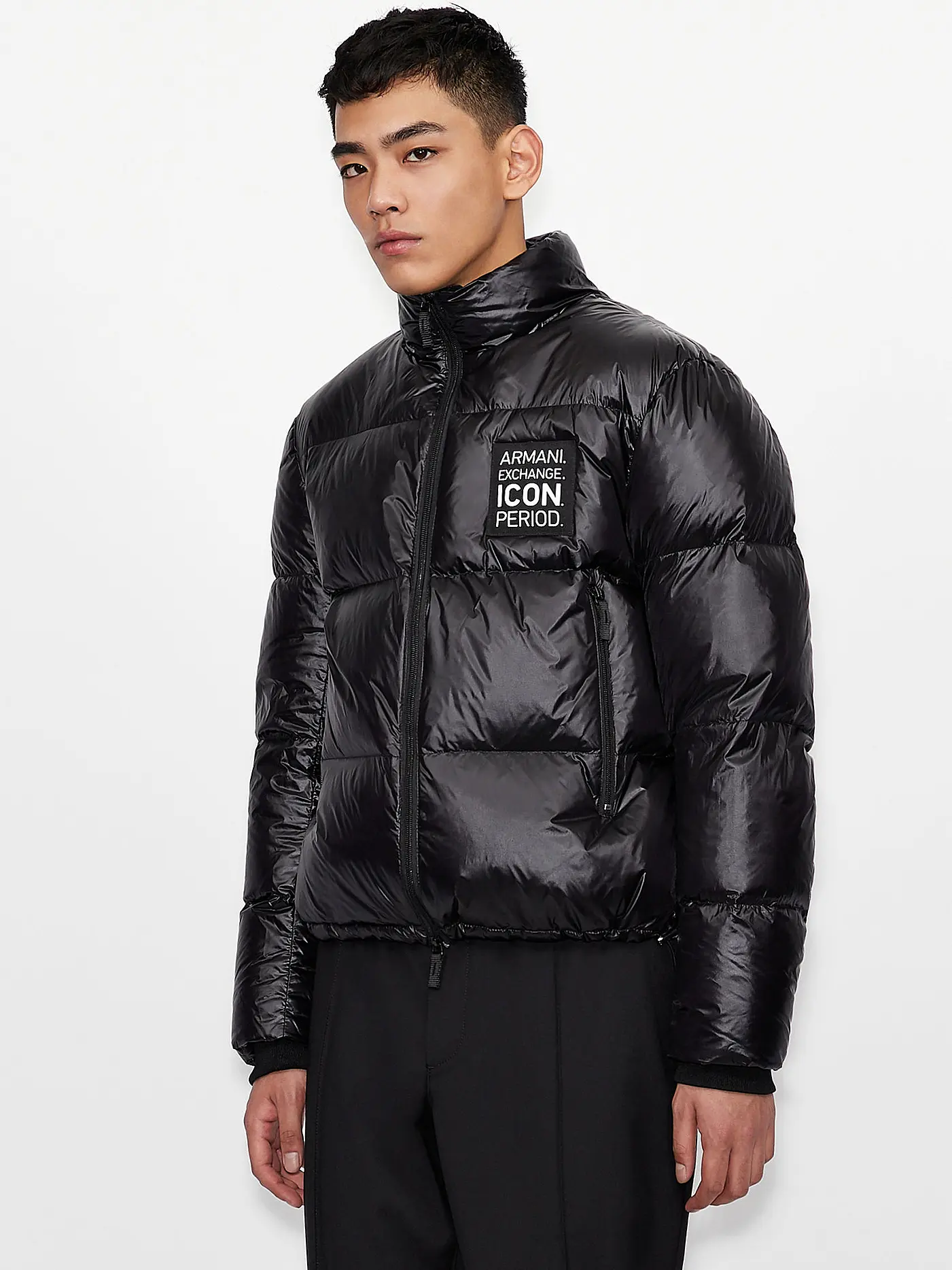 ARMANI EXCHANGE | Daunensteppjacke  | schwarz