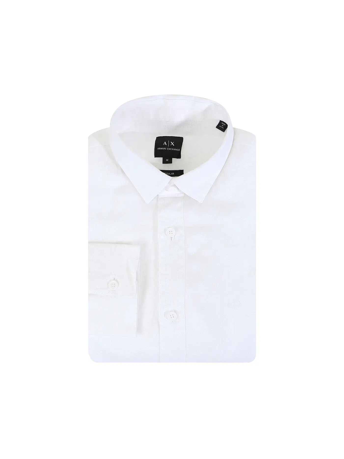ARMANI EXCHANGE | Leinenhemd  | weiss