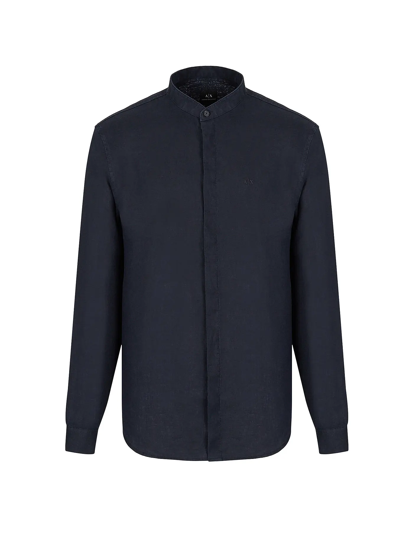 ARMANI EXCHANGE | Leinenhemd Regular Fit  | blau