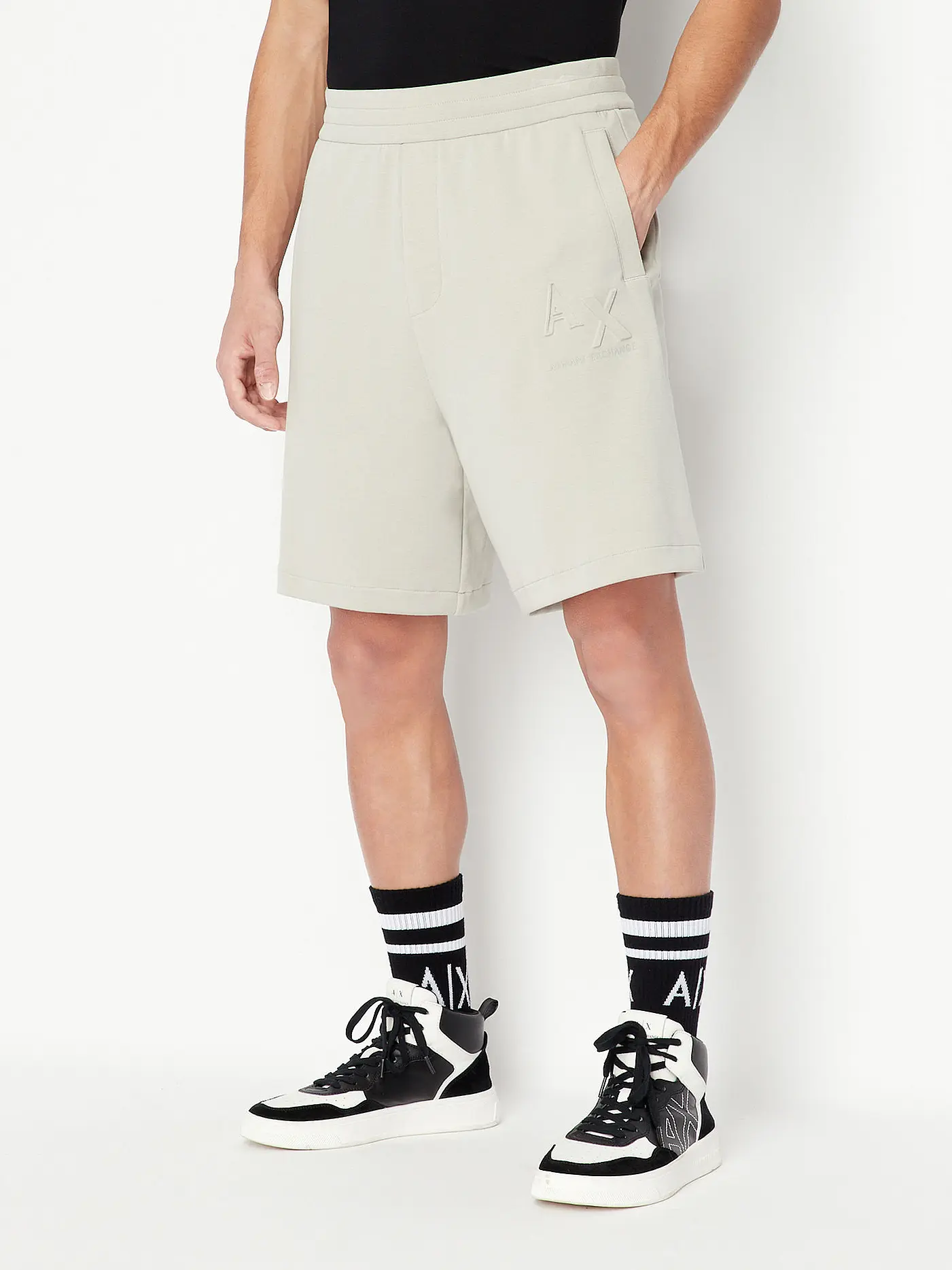 ARMANI EXCHANGE | Sweatshorts | beige