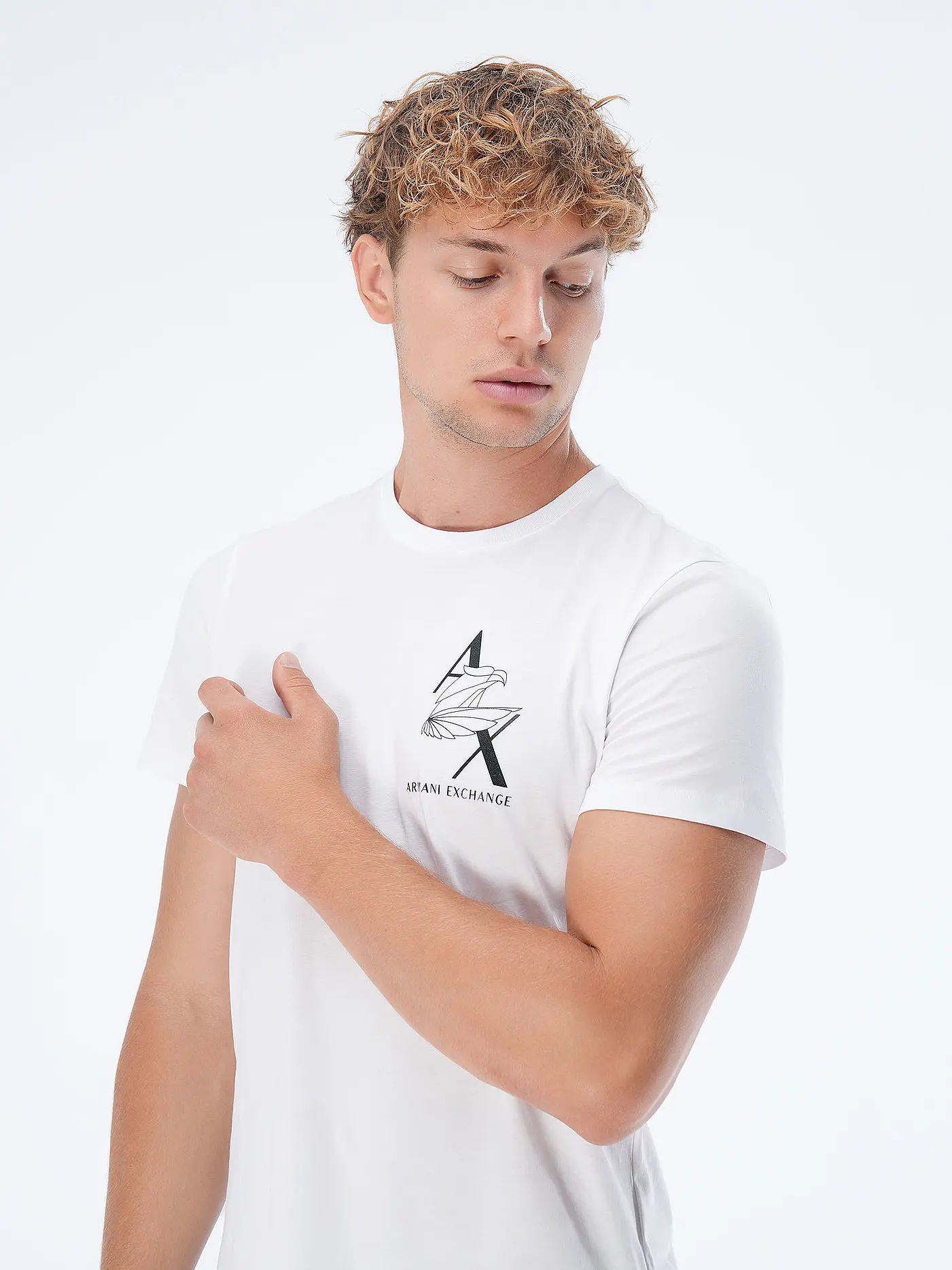 ARMANI EXCHANGE | T-Shirt EAGLE | weiss